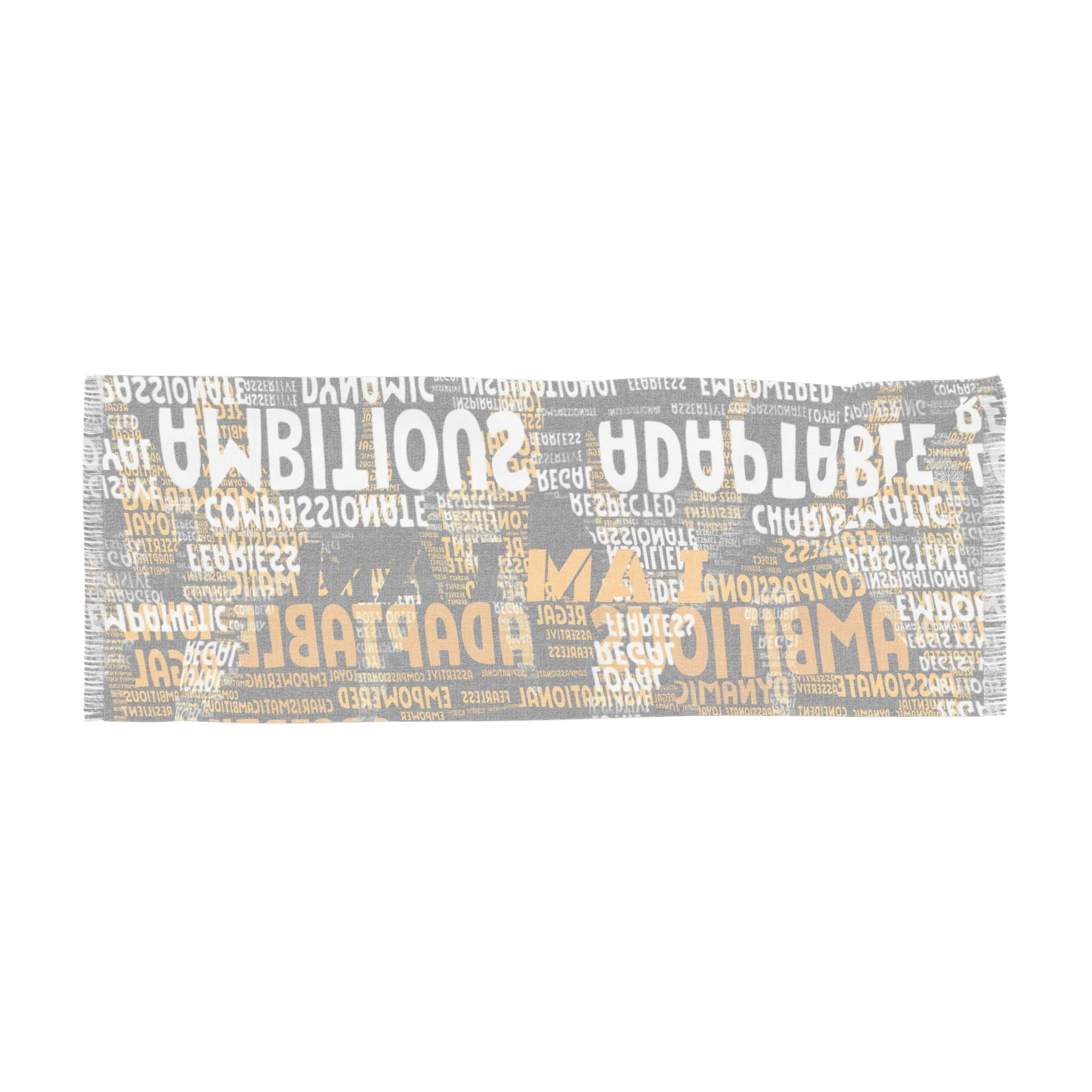 I AM Series Inspirational Light Scarf - Motivational Fashion Accessory for Empowered Women