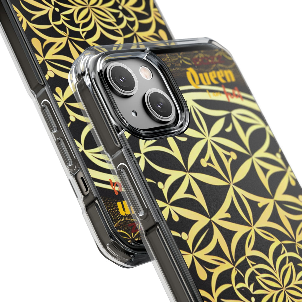 Elegant Floral iPhone Case, Stylish Mobile Cover, Gift for Her, Clear Impact Case, Personalized Phone Accessory, Trendy Tech Style