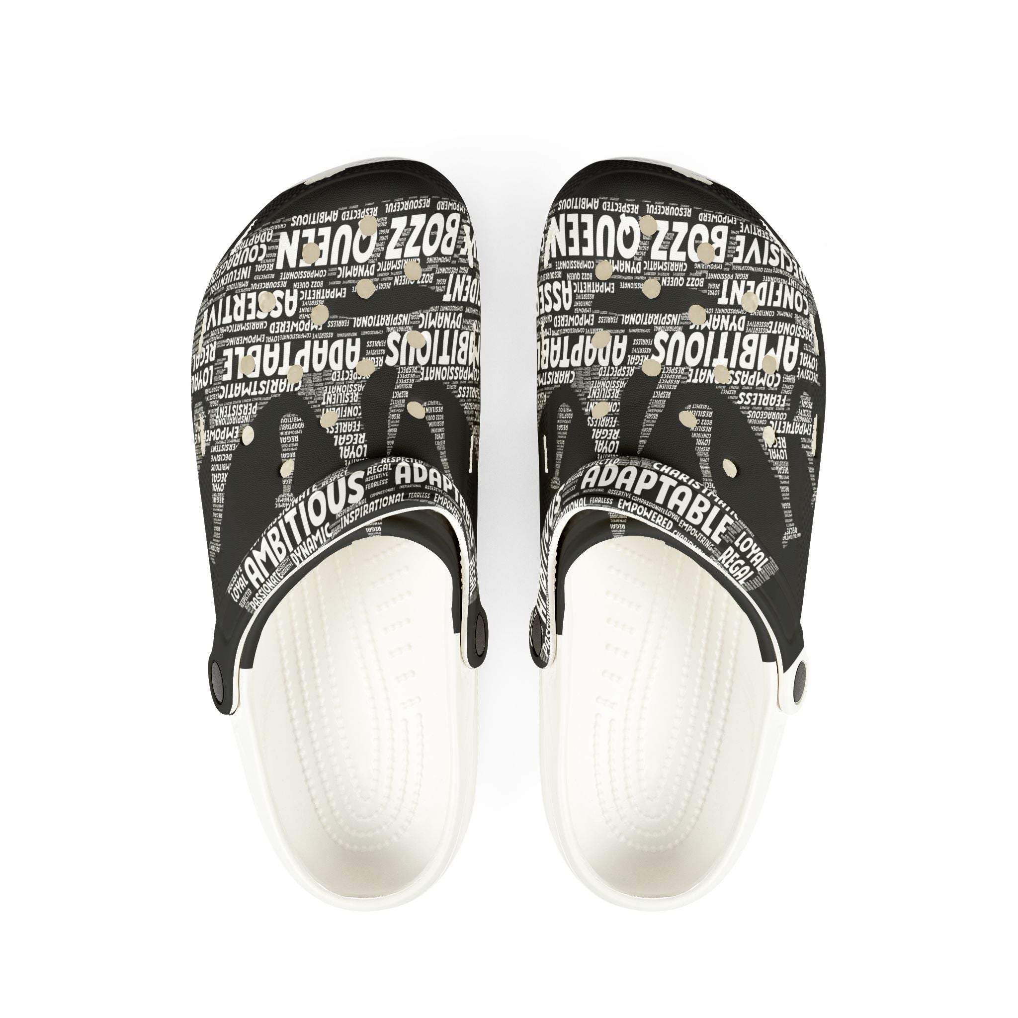 Adaptable BOZZ QUEEN Foam Shoes - Lightweight Slip-On Clogs for Ambitious Souls