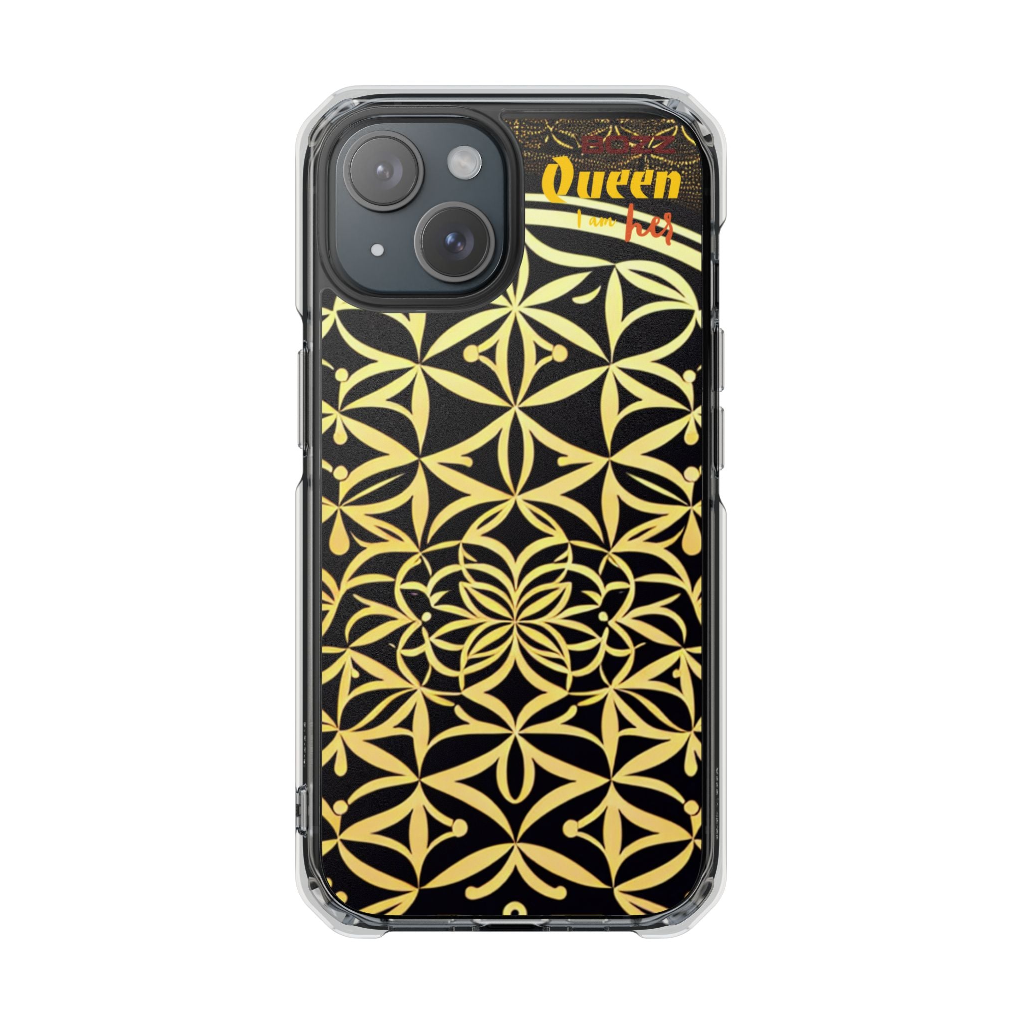 Elegant Floral iPhone Case, Stylish Mobile Cover, Gift for Her, Clear Impact Case, Personalized Phone Accessory, Trendy Tech Style