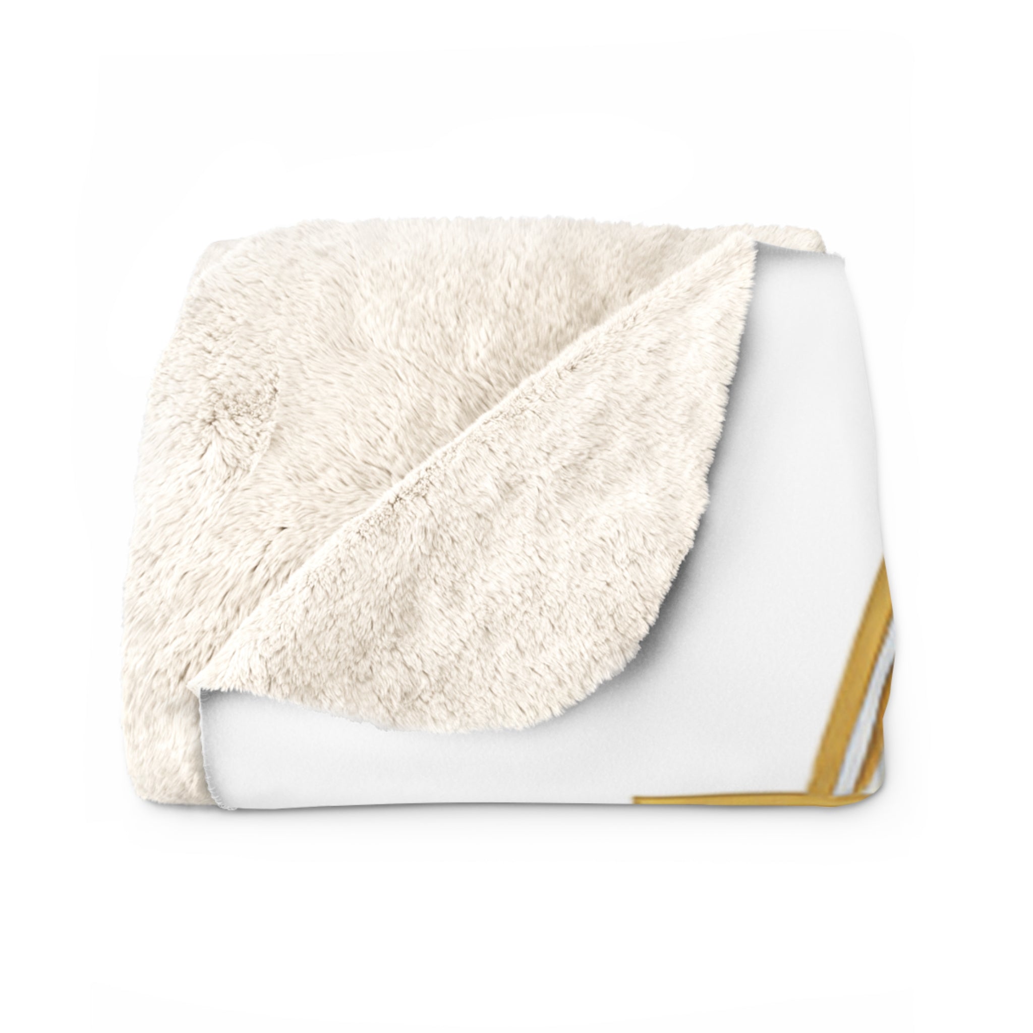 Root Chakra Red Sherpa Blanket with Golden Rose - Grounding & Security