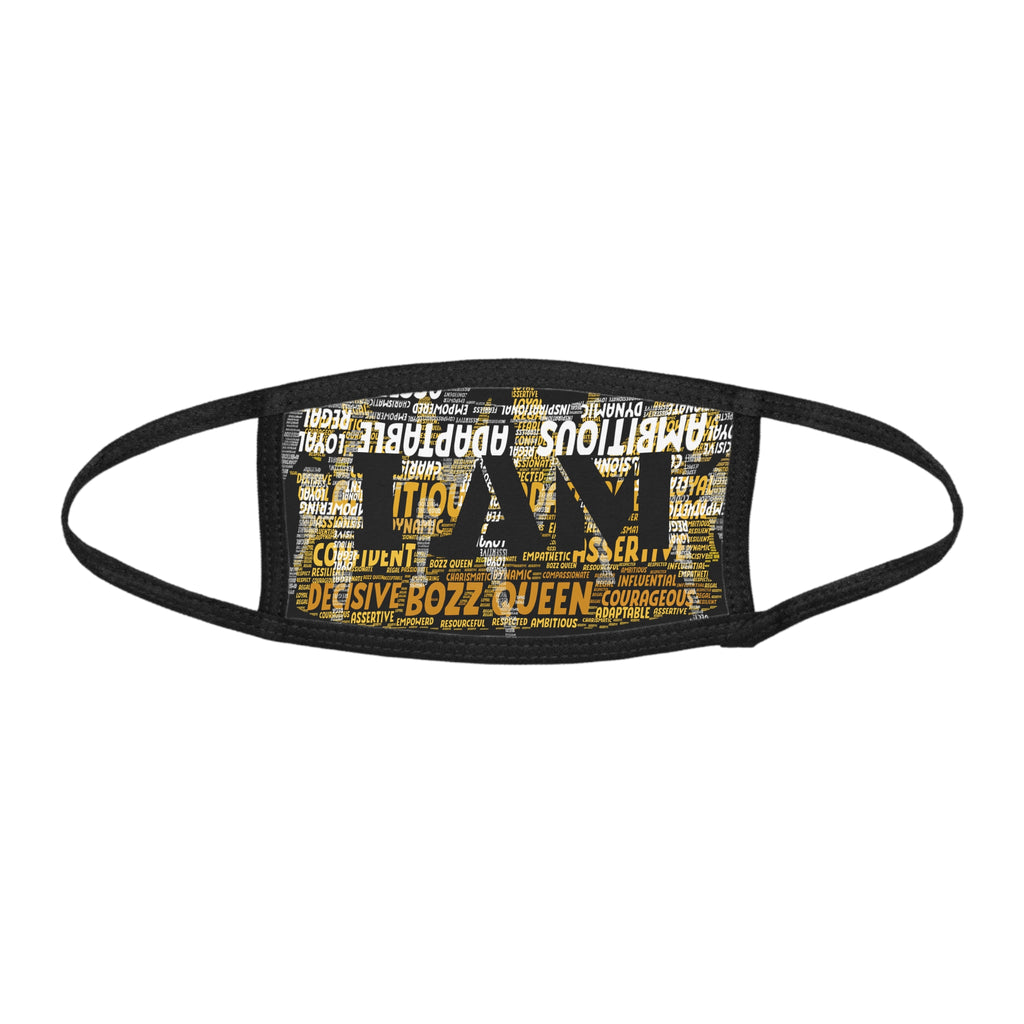 I AM Series Empowering Kid's Face Mask - Superhero Inspirational Mask for Confident Kids