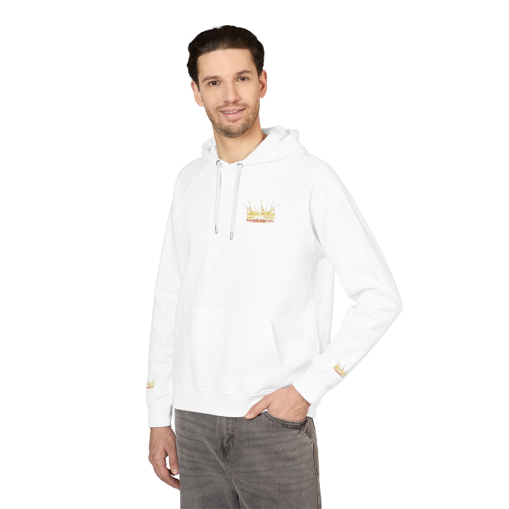 Unisex Eco Raglan Hoodie (Embroidery)