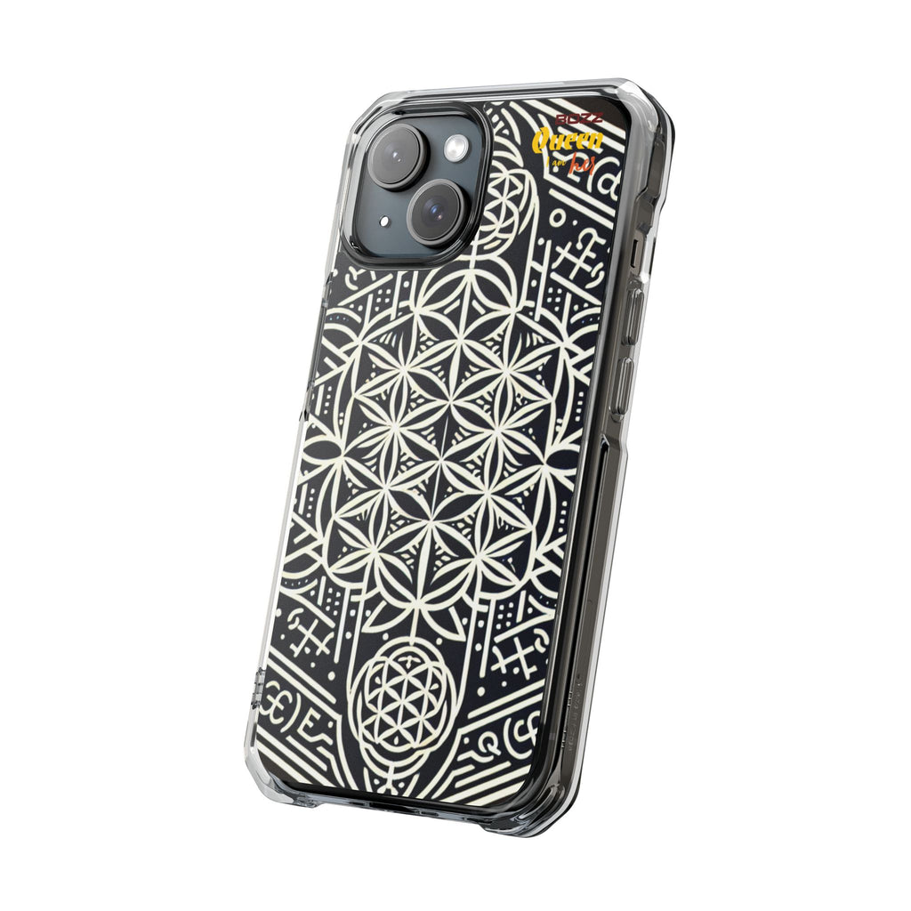 Magnetic Clear Impact Phone Cases with Geometric Design, Protective Cell Phone Covers, Unique Gift for Tech Lovers, Modern [...]