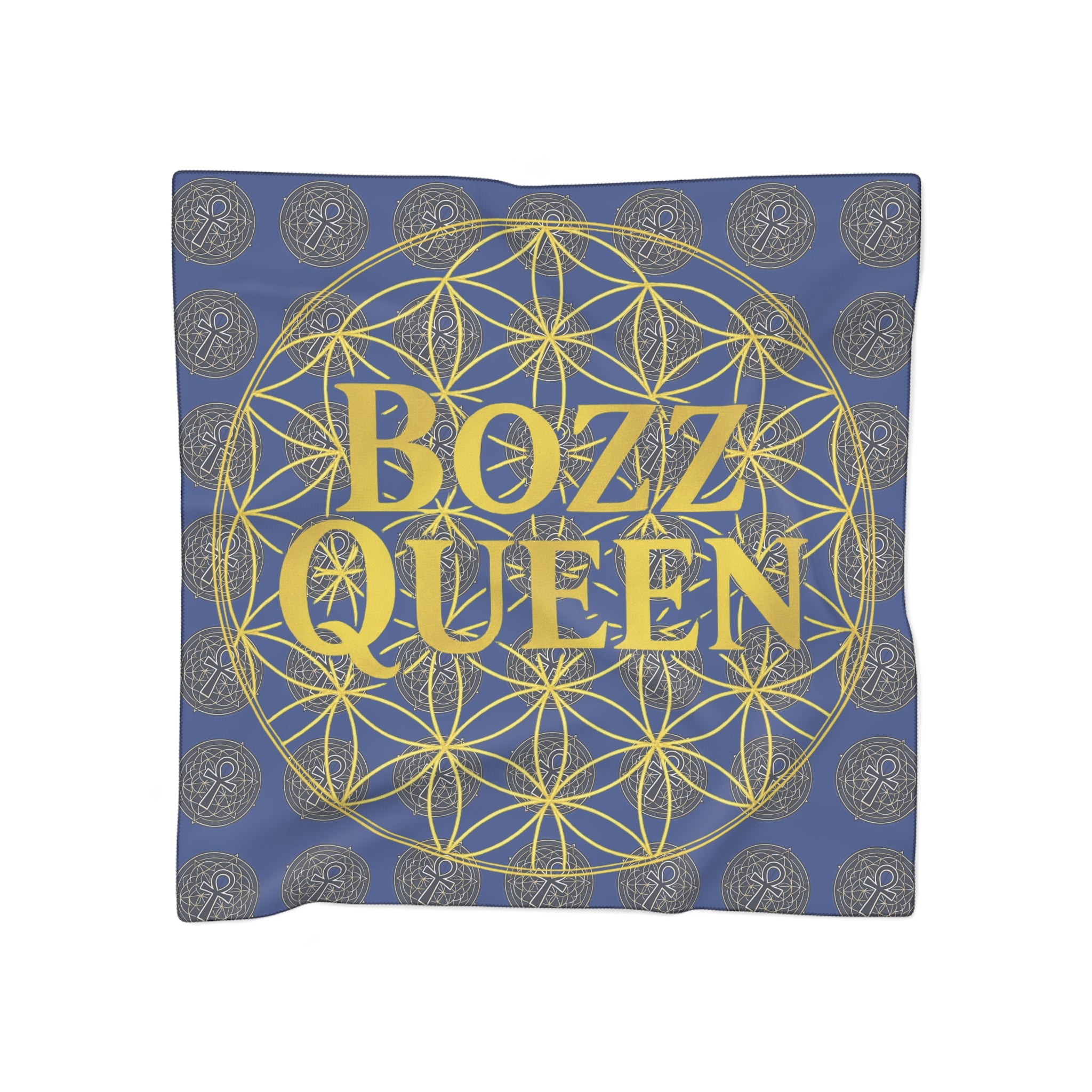 Bozz Queen Poly Scarf - Vibrant Fashion Accessory for Bold Women