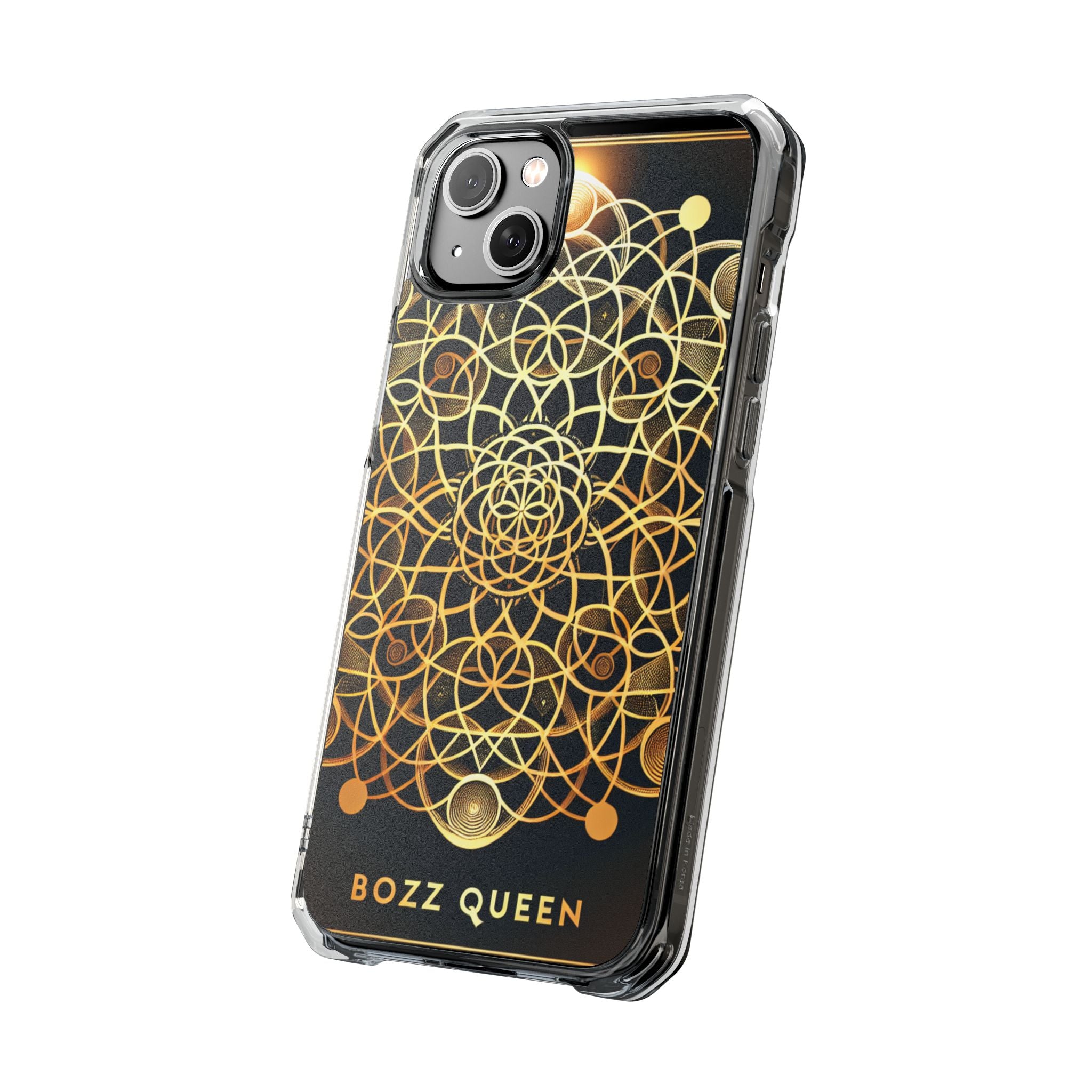 Bozz Queen Magnetic Clear Impact Case - Stylish, Protective Phone Case for Empowering Vibes, Gift for Her, Trendy Tech Accessories, [...]