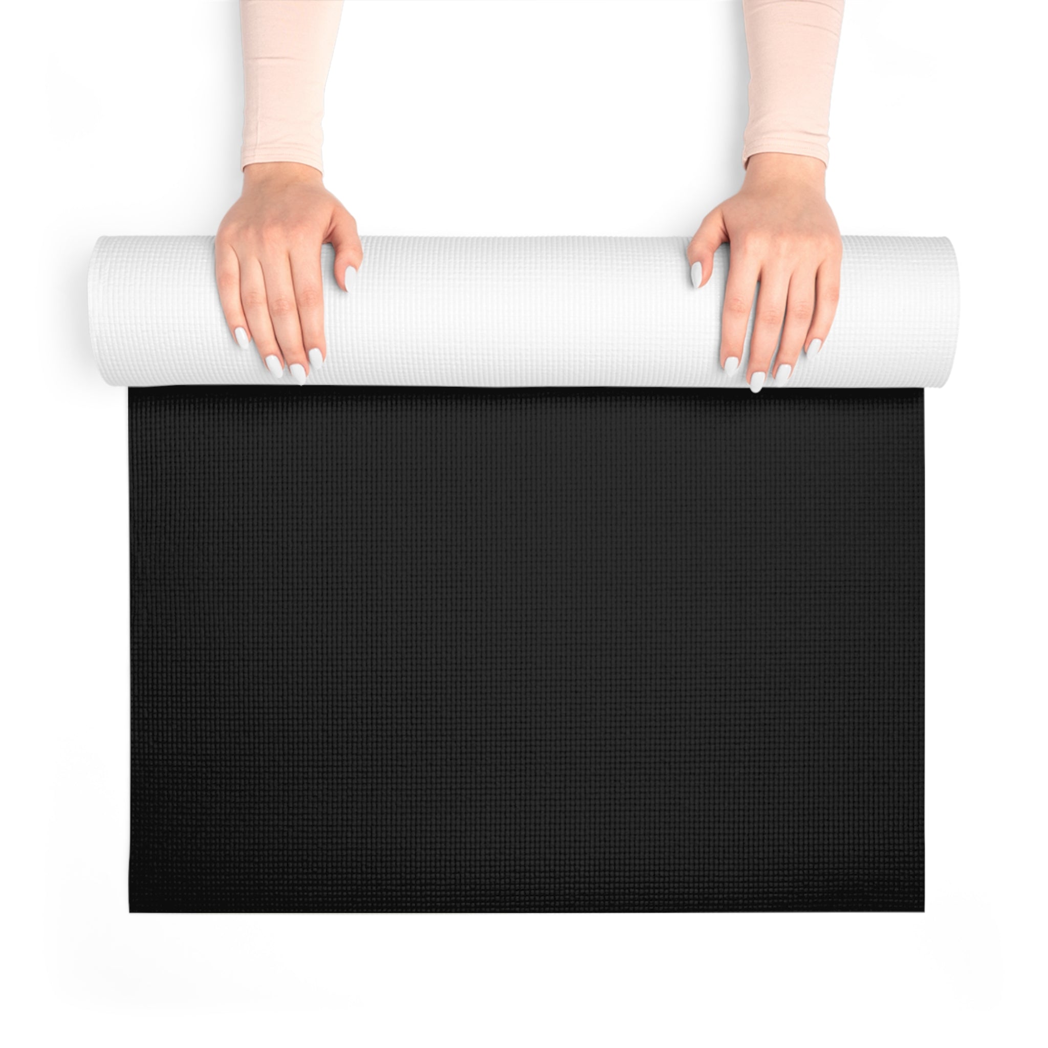 Throat Chakra Mandala Yoga Mat - Premium Non-Slip Foam Exercise Mat