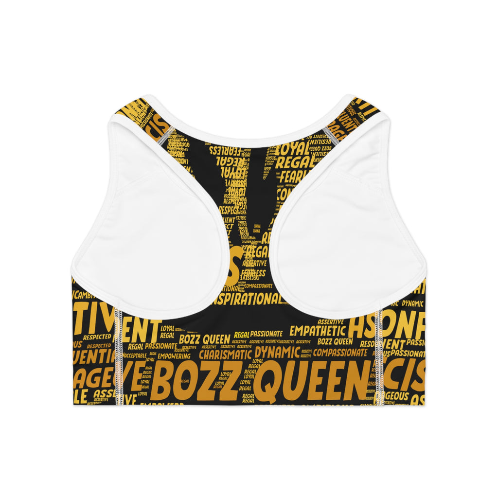 Copy of Empowered Words Sports Bra, Motivational Workout Top, Fitness Gear for Women, Ideal for Gym or Yoga, Inspiring Activewear