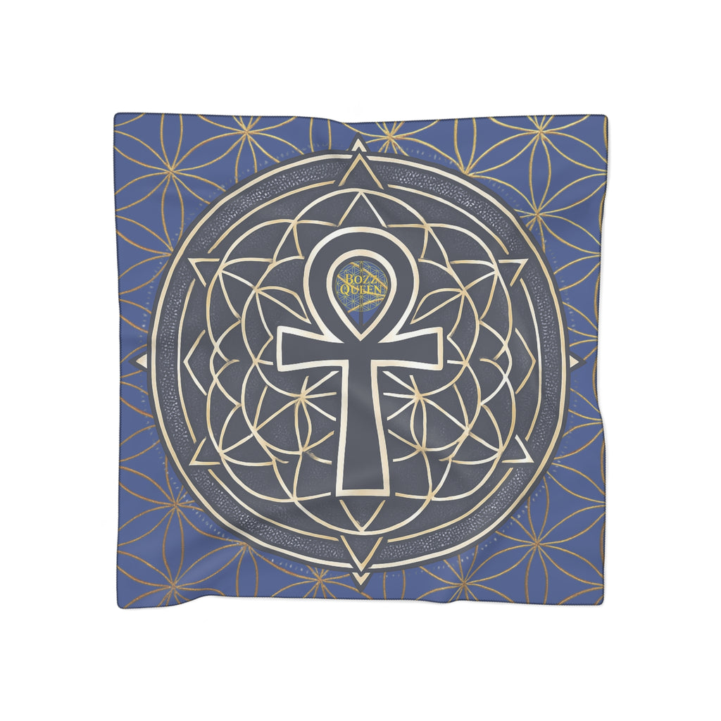 Flower of Life Meditation Scarf - Sacred Geometry Spiritual Accessory