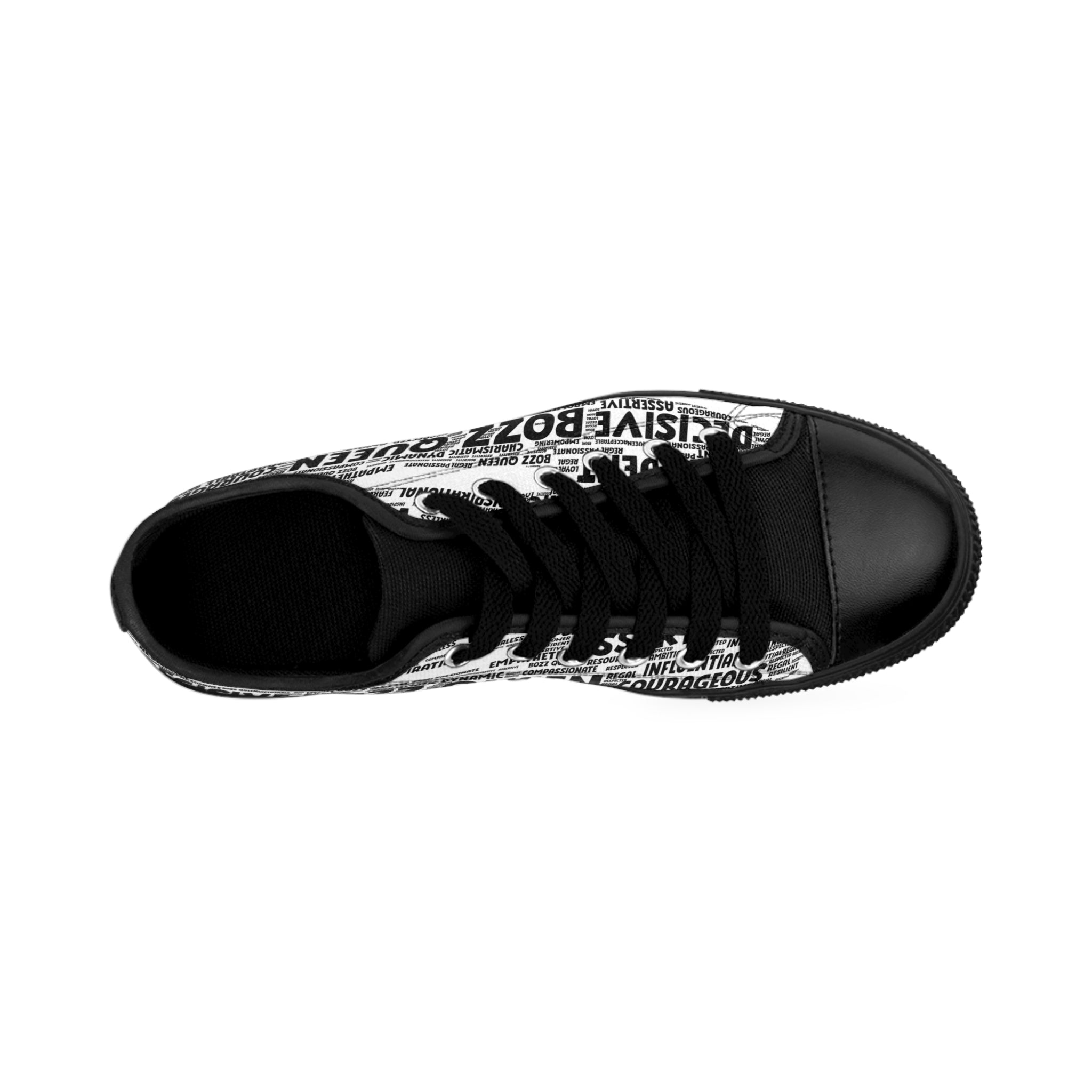 BOZZ QUEEN Women's Sneakers - Unique Canvas Sneakers for Confident Women