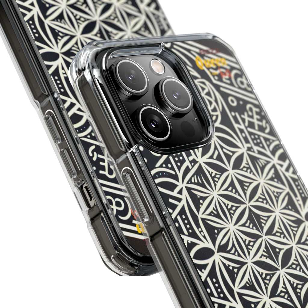 Magnetic Clear Impact Phone Cases with Geometric Design, Protective Cell Phone Covers, Unique Gift for Tech Lovers, Modern [...]