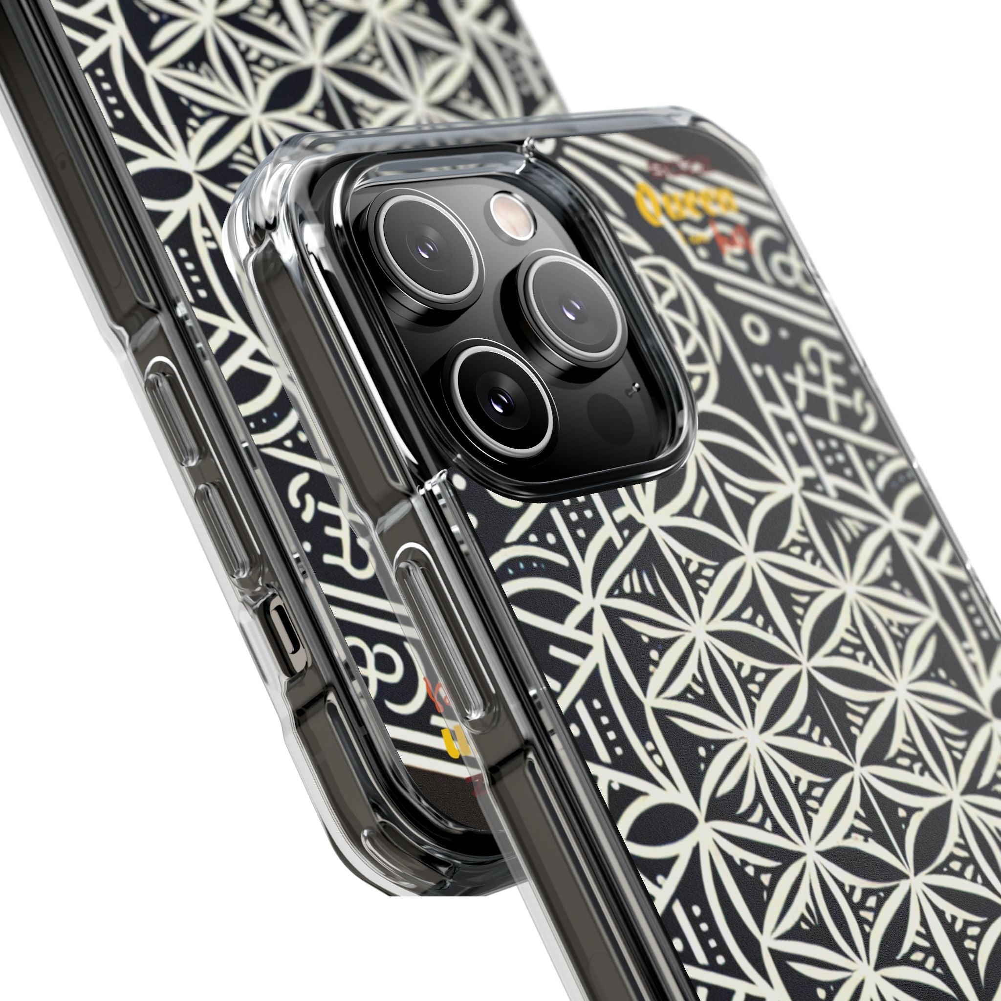 Magnetic Clear Impact Phone Cases with Geometric Design, Protective Cell Phone Covers, Unique Gift for Tech Lovers, Modern [...]