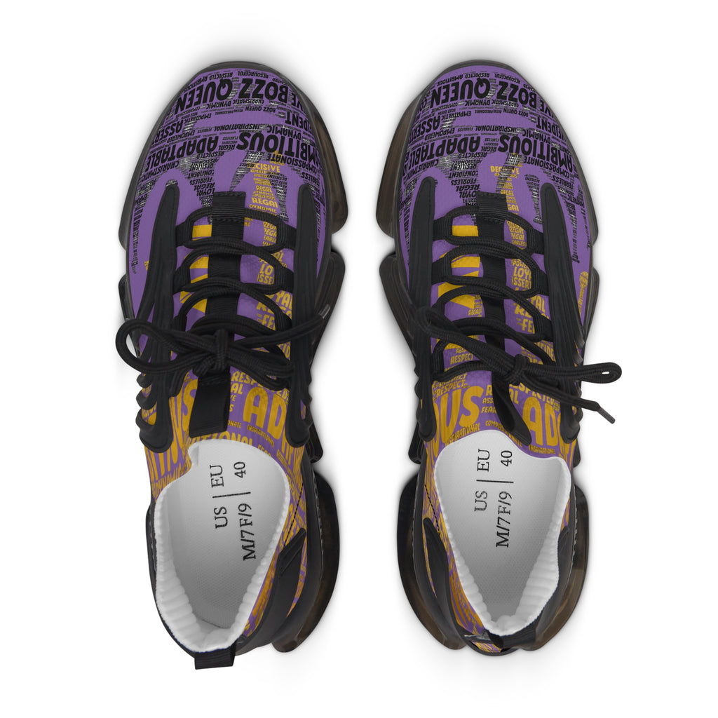 I AM Series Women's Mesh Sneakers - Light Purple Lightweight Athletic Shoes