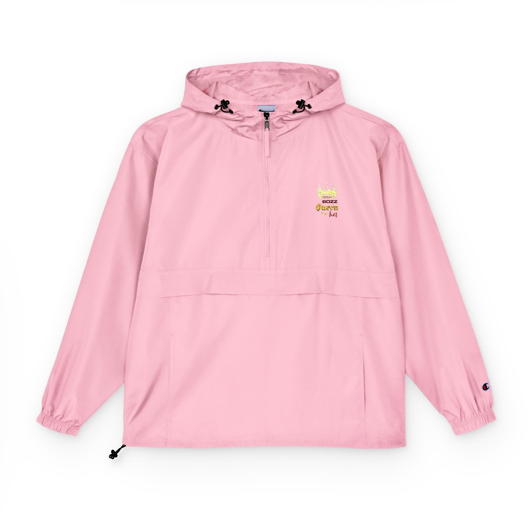 Champion Unisex Packable Anorak Jacket - Lightweight Windbreaker