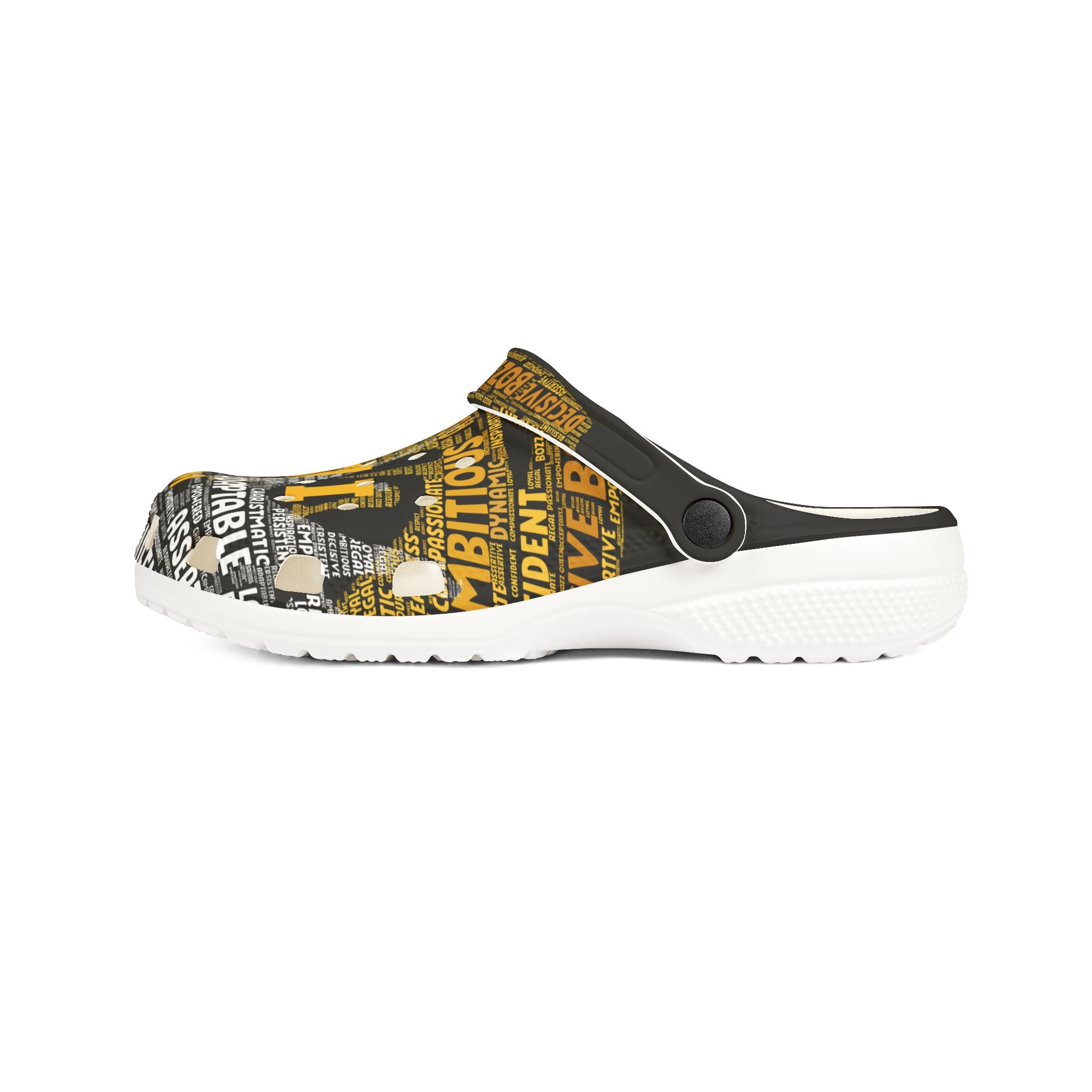 Inspirational EVA Foam Clogs - Motivational Shoes, Comfort Footwear, Gift for Entrepreneurs, Daily Wear, Rubber Slippers