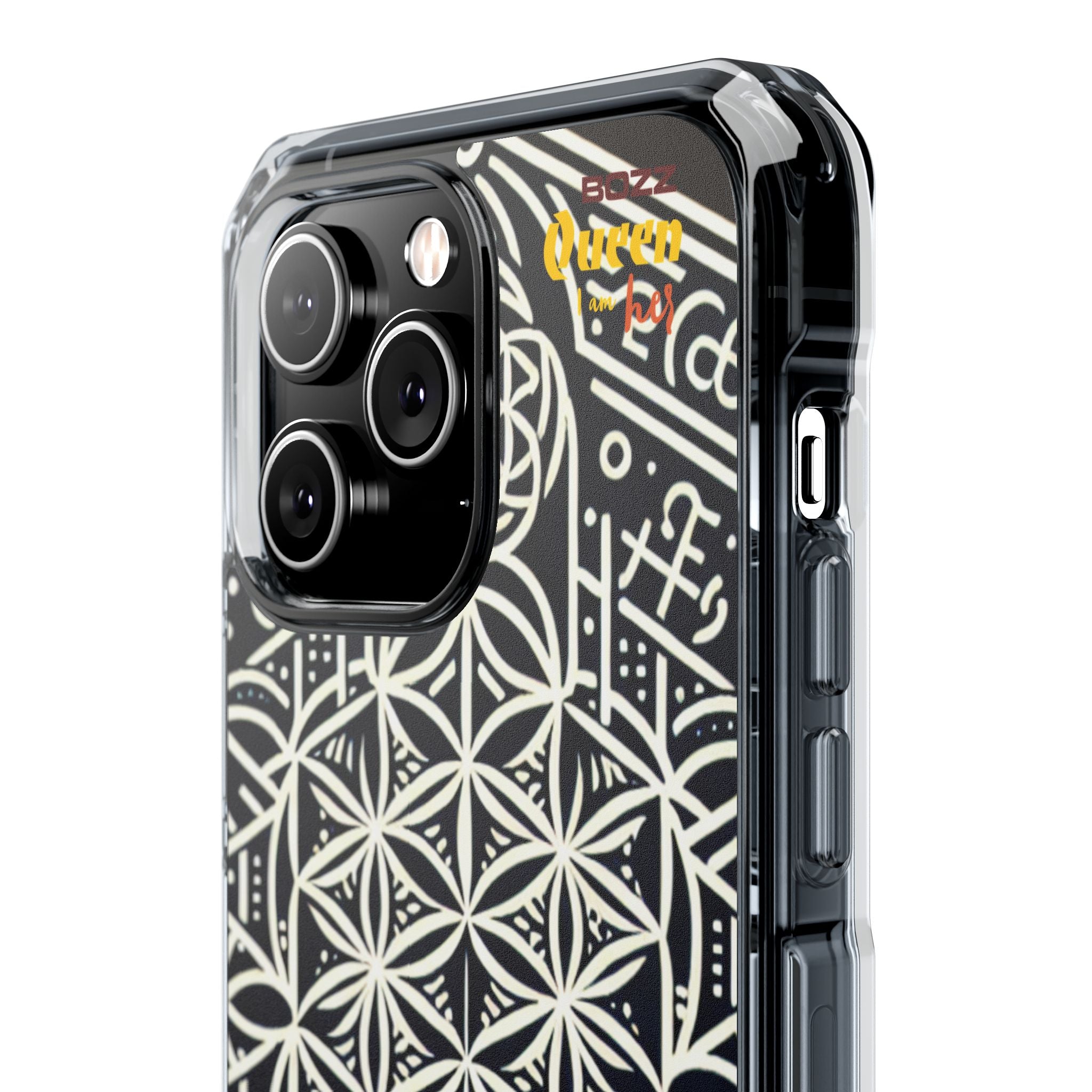 Magnetic Clear Impact Phone Cases with Geometric Design, Protective Cell Phone Covers, Unique Gift for Tech Lovers, Modern [...]