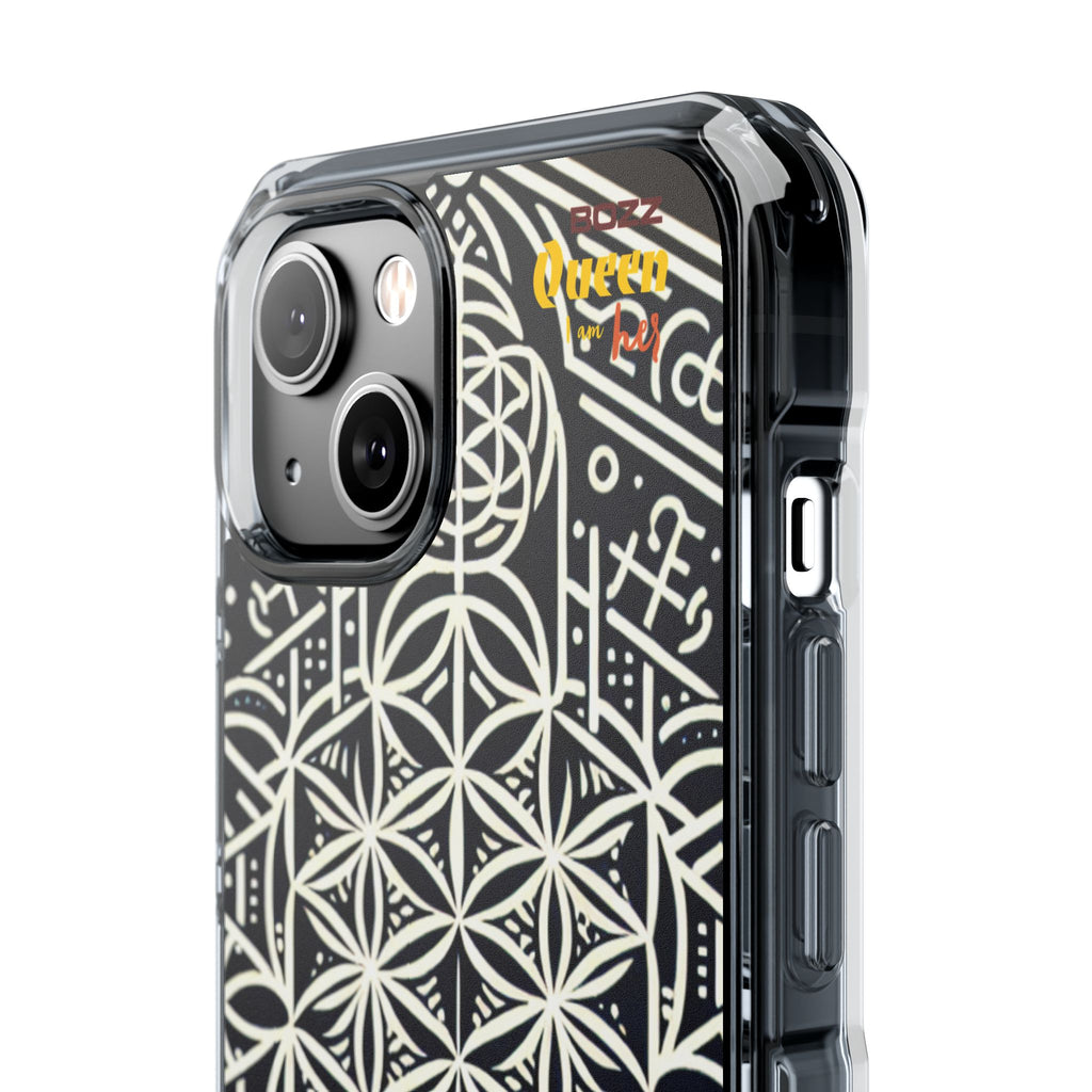 Magnetic Clear Impact Phone Cases with Geometric Design, Protective Cell Phone Covers, Unique Gift for Tech Lovers, Modern [...]