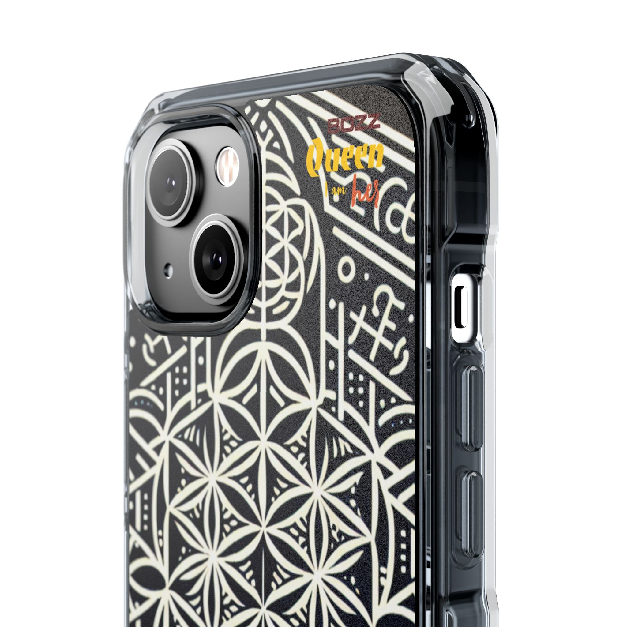 Magnetic Clear Impact Phone Cases with Geometric Design, Protective Cell Phone Covers, Unique Gift for Tech Lovers, Modern [...]