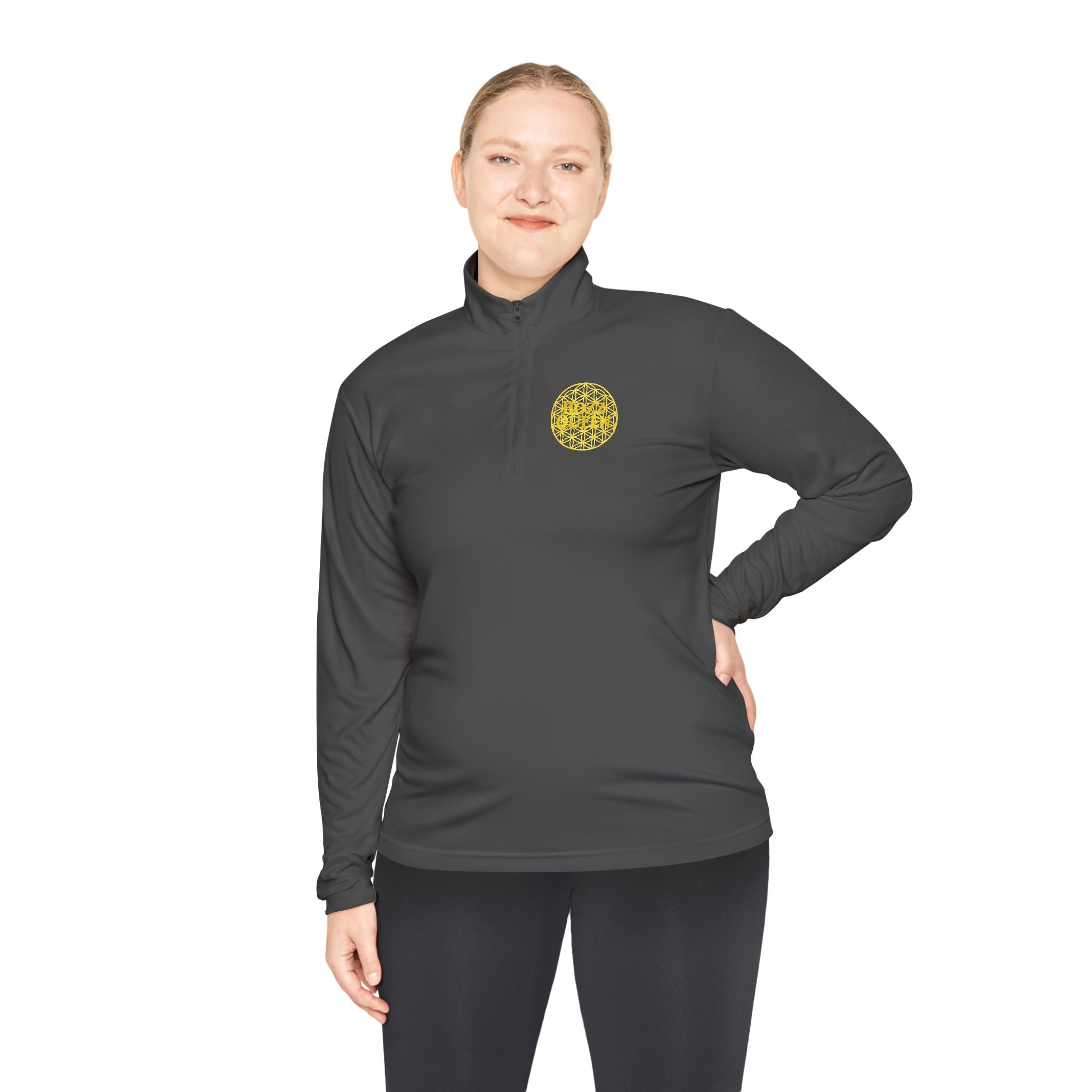 Bozz Queen I Am Bold Queen Quarter-Zip Pullover - Inspirational Athletic Wear