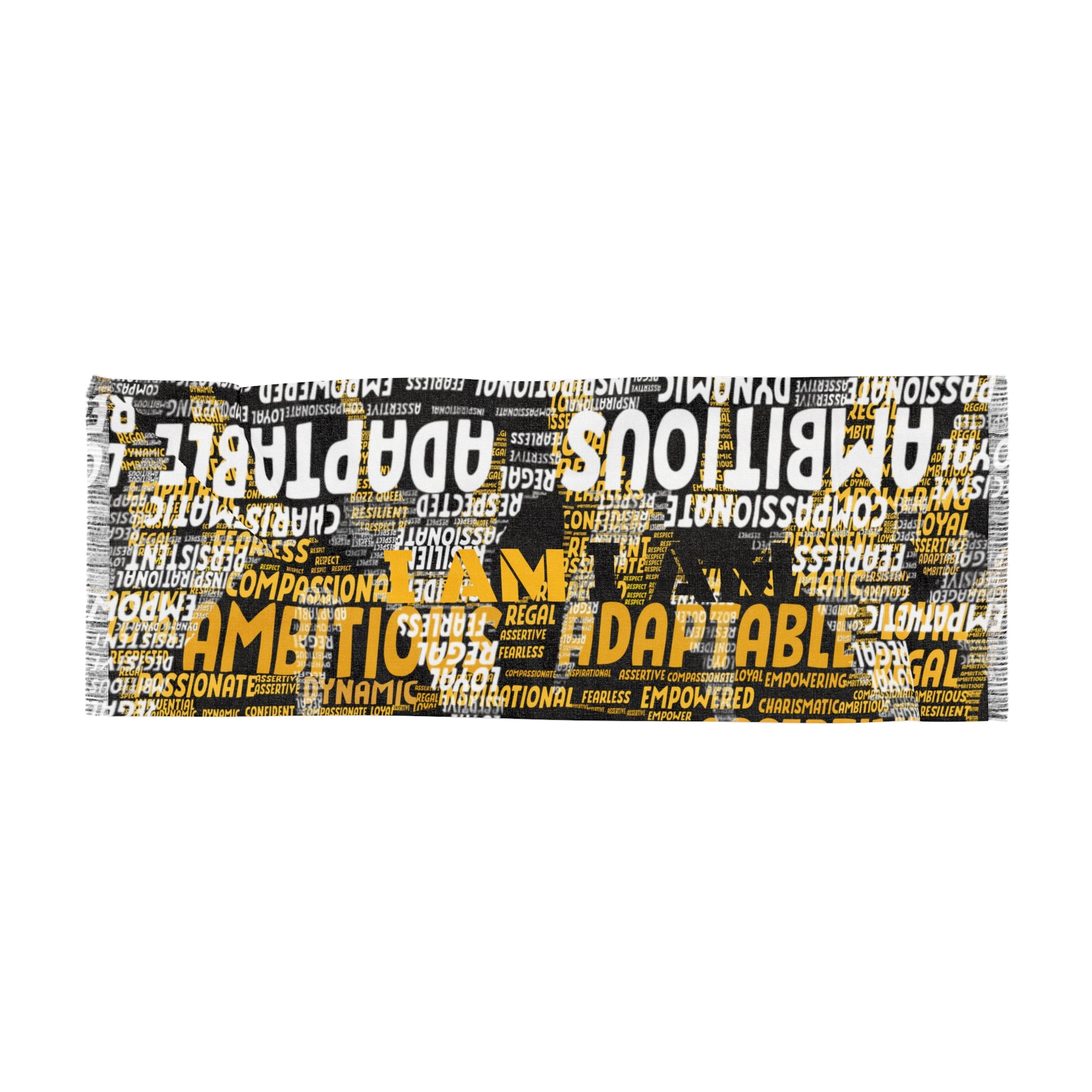 I AM Series Inspirational Light Scarf - Motivational Fashion Accessory for Empowered Women