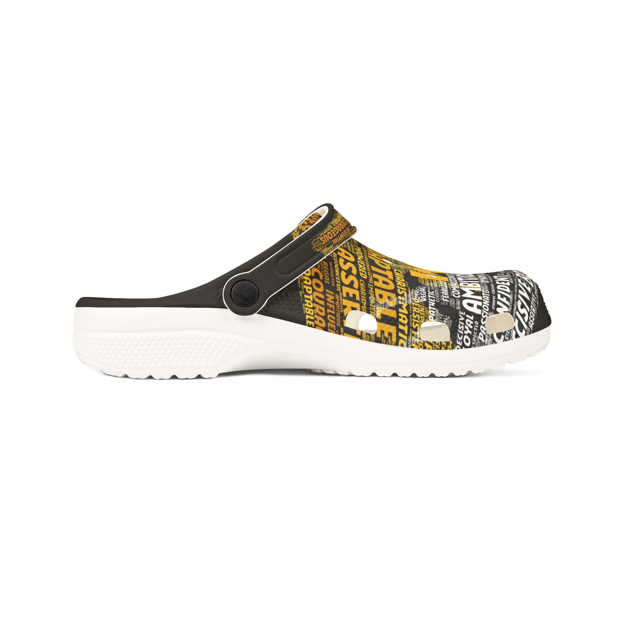 Bozz Queen I AM Series Foam Clogs - Inspirational Comfort Shoes for Entrepreneurs