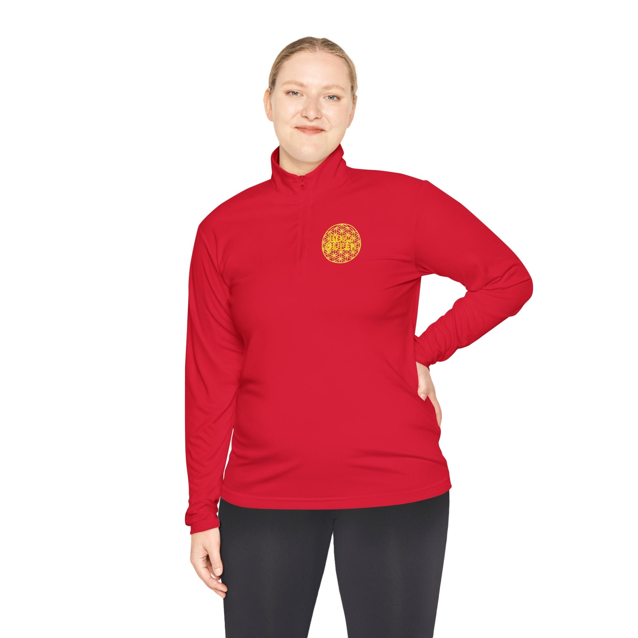Bozz Queen I Am Bold Queen Quarter-Zip Pullover - Inspirational Athletic Wear