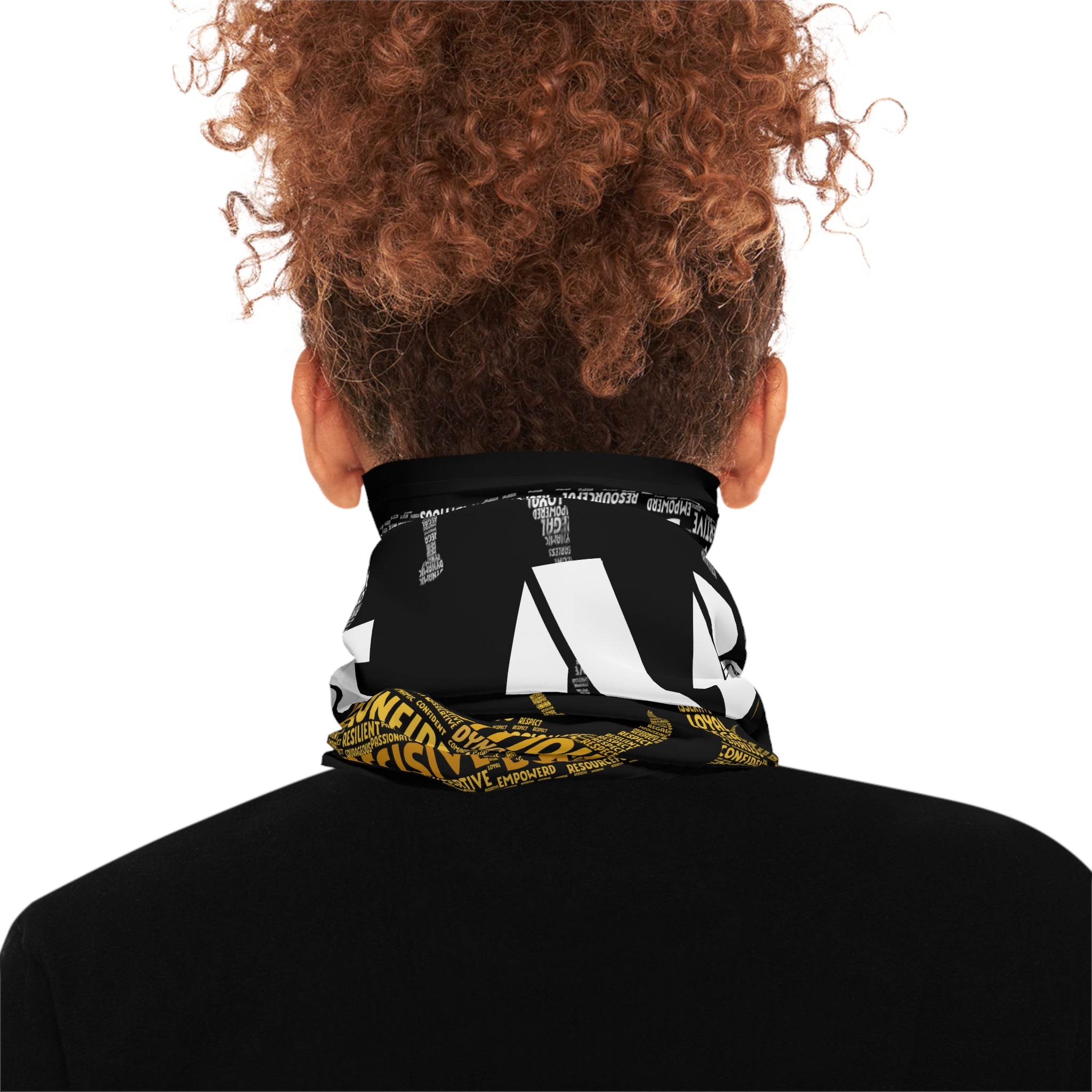 I AM Series Empowering Neck Gaiter - Inspirational Outdoor Accessory for Queens