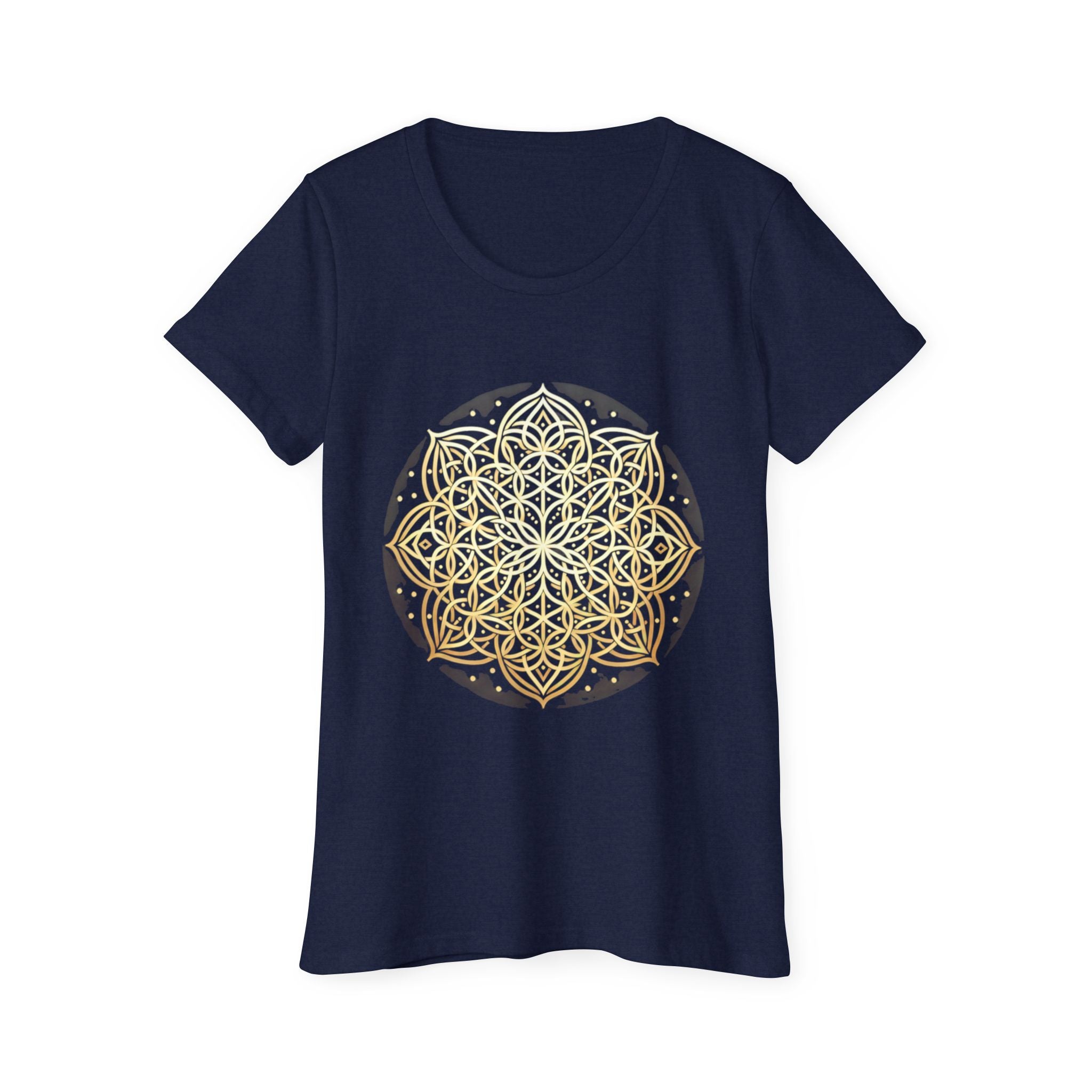 Bozz Queen Mandala Graphic Tee - Women's Organic Cotton T-Shirt