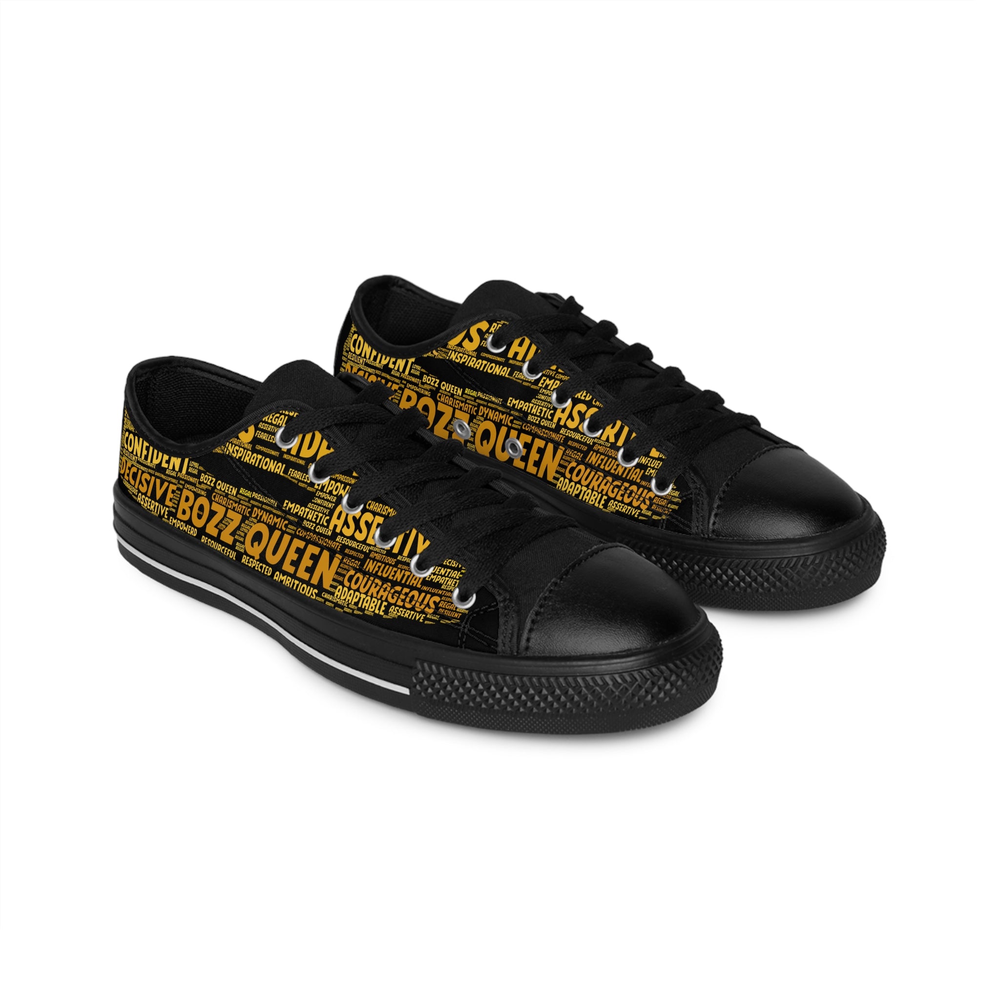 Empowering Women's Sneakers - BOZZ QUEEN Design for Confident Women