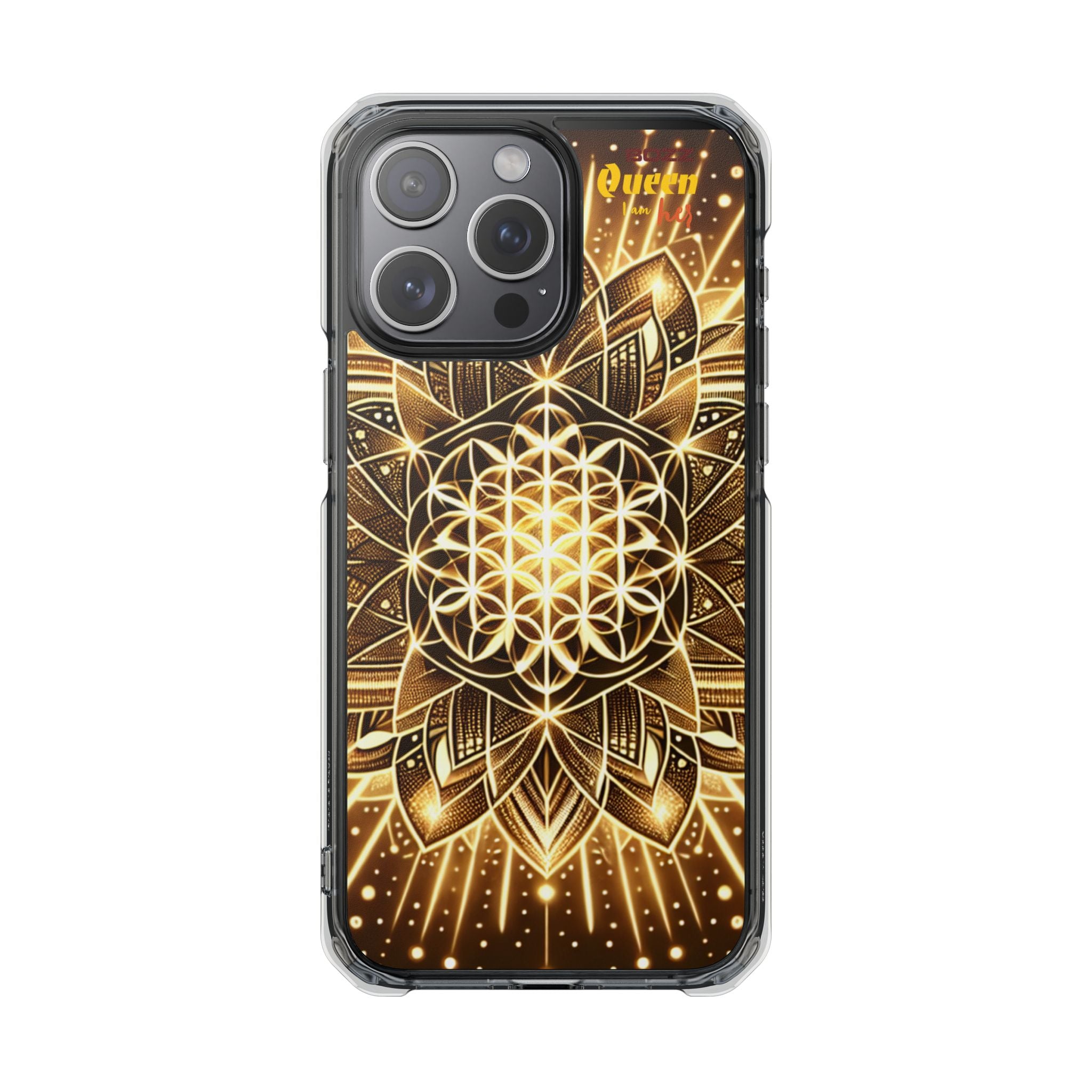 Magnetic Clear Impact Cases with Mandala Design | Unique Phone Protection, Gifts for Nature Lovers, Stylish Accessories, Phone Cases, [...]