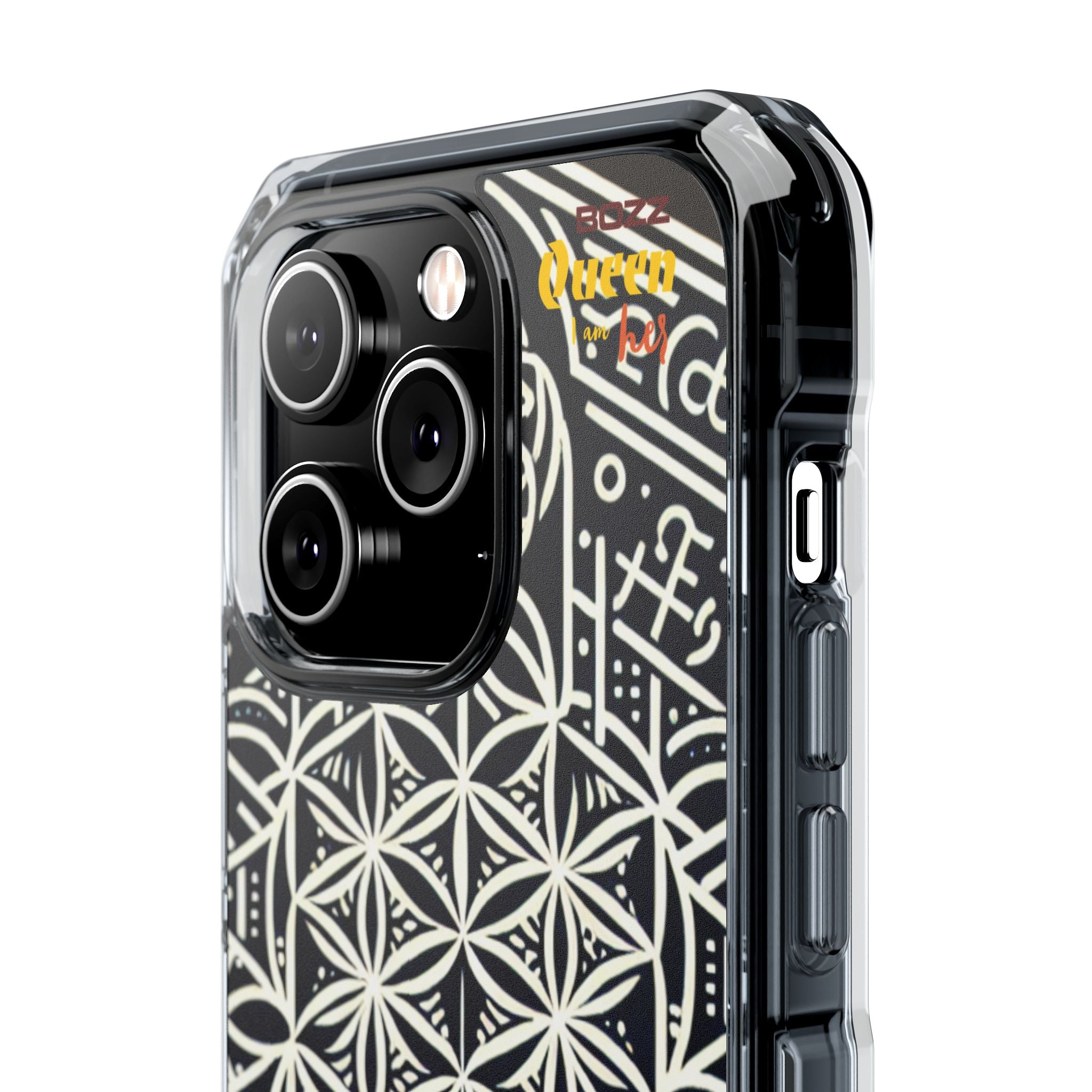 Magnetic Clear Impact Phone Cases with Geometric Design, Protective Cell Phone Covers, Unique Gift for Tech Lovers, Modern [...]