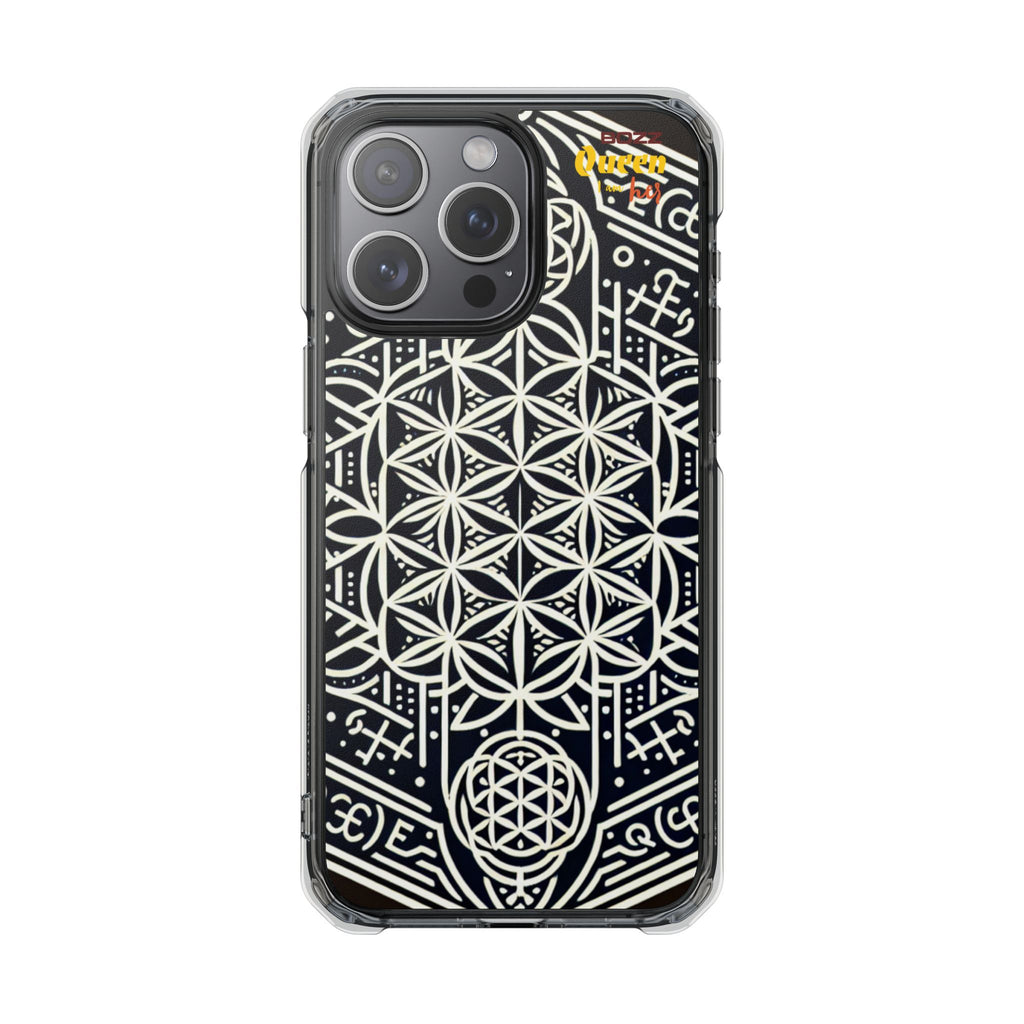 Magnetic Clear Impact Phone Cases with Geometric Design, Protective Cell Phone Covers, Unique Gift for Tech Lovers, Modern [...]