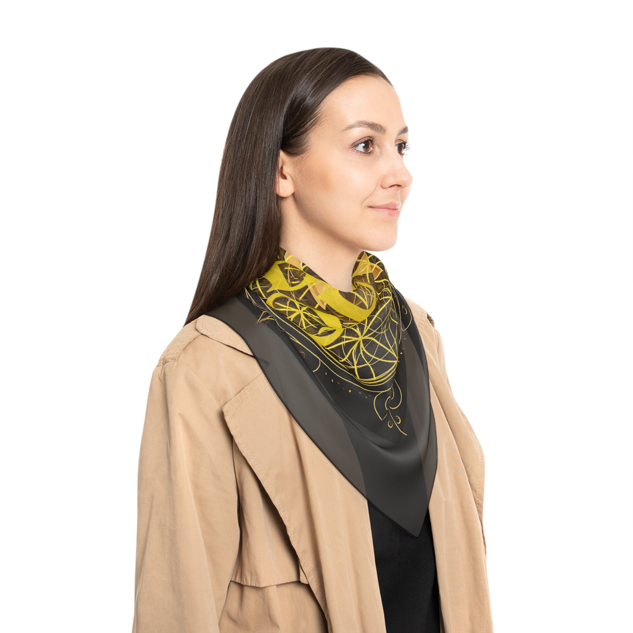 Bozz Queen Poly Scarf - Elegant Fashion Accessory for Spiritual Queens