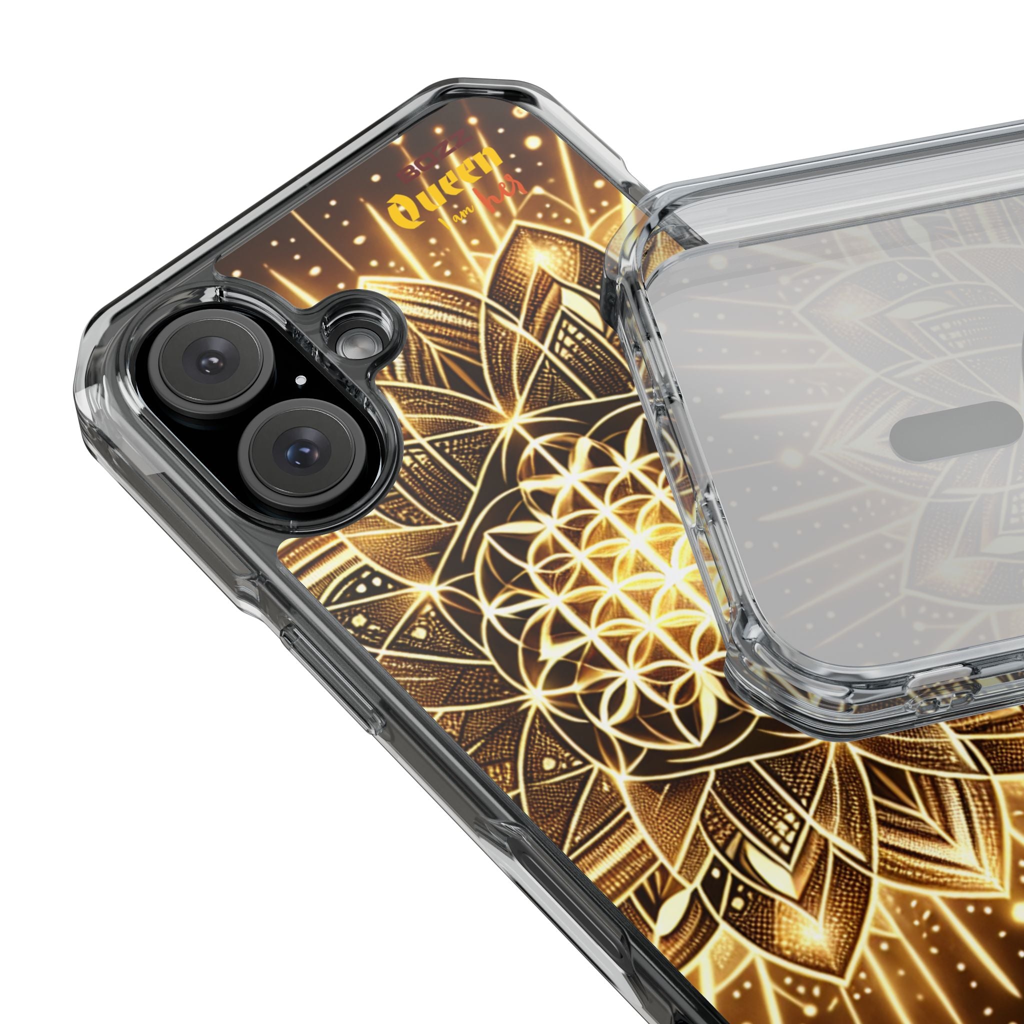 Magnetic Clear Impact Cases with Mandala Design | Unique Phone Protection, Gifts for Nature Lovers, Stylish Accessories, Phone Cases, [...]
