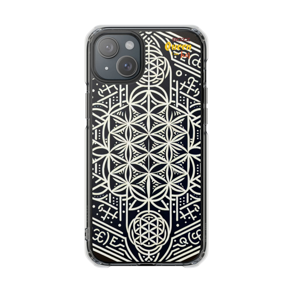 Magnetic Clear Impact Phone Cases with Geometric Design, Protective Cell Phone Covers, Unique Gift for Tech Lovers, Modern [...]