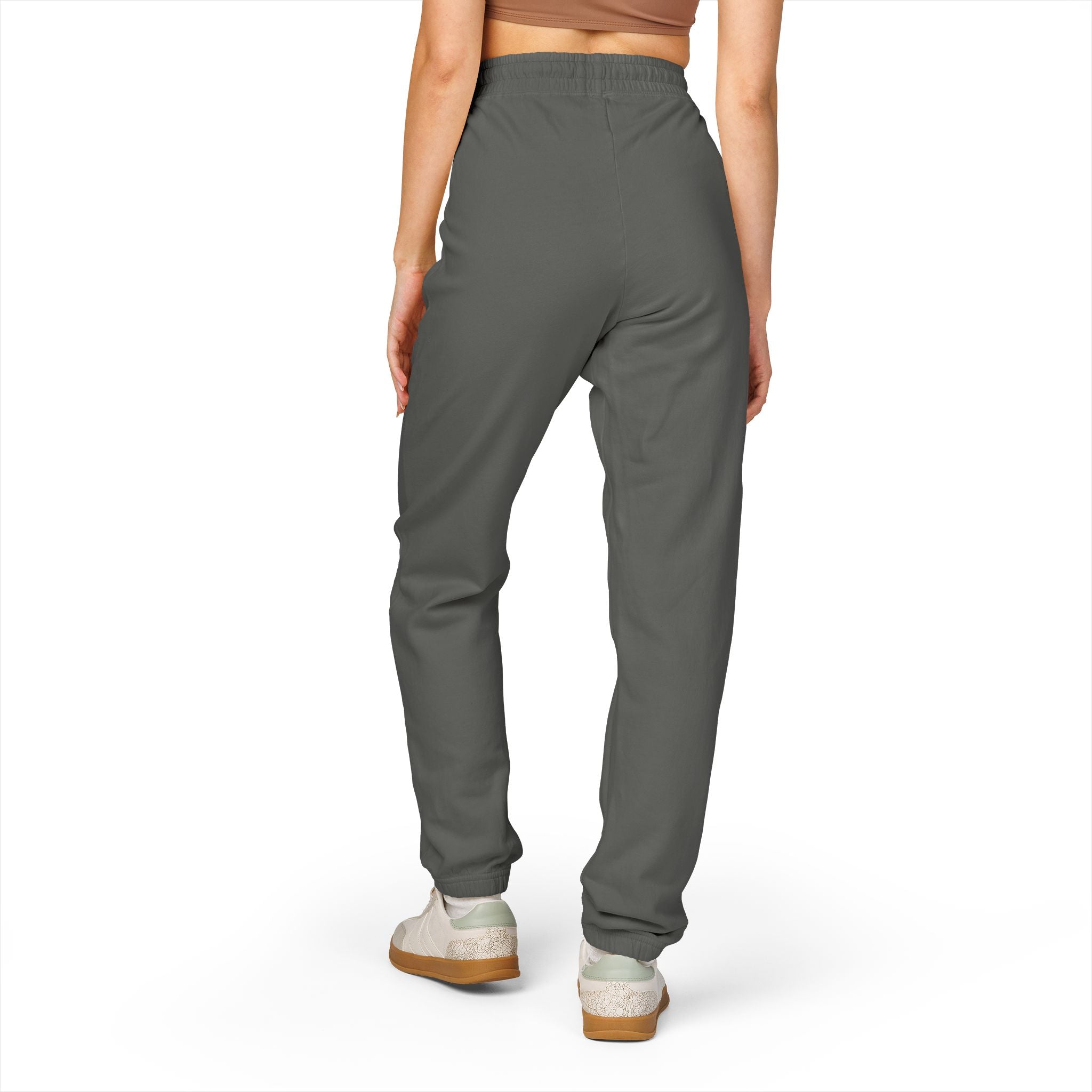 BOZZ QUEEN Unisex Motivational Fleece Sweatpants - Empowering Lounge Joggers
