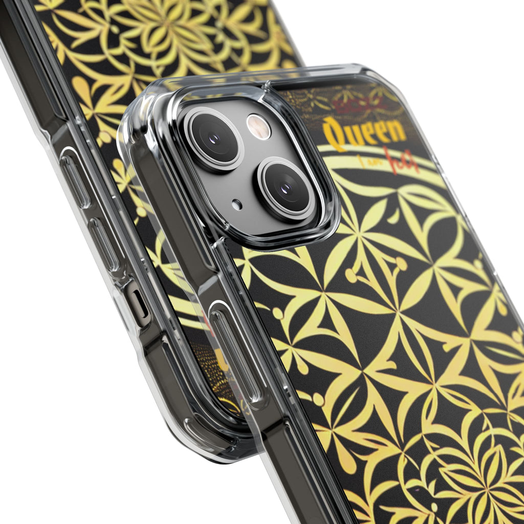 Elegant Floral iPhone Case, Stylish Mobile Cover, Gift for Her, Clear Impact Case, Personalized Phone Accessory, Trendy Tech Style