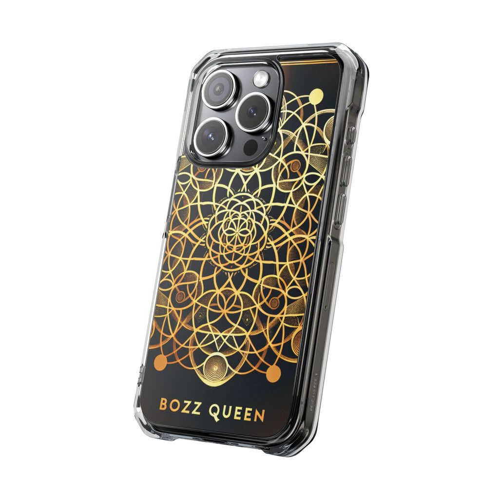 Bozz Queen Magnetic Clear Impact Case - Stylish, Protective Phone Case for Empowering Vibes, Gift for Her, Trendy Tech Accessories, [...]