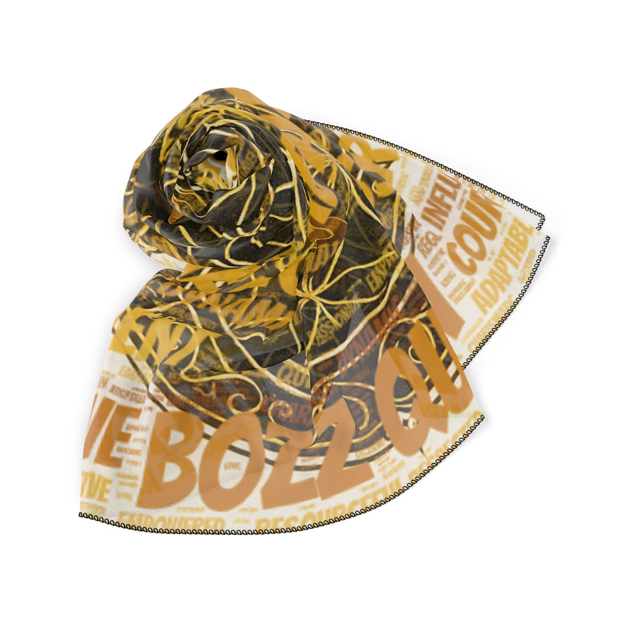 Sacred Geometry Scarf - Flower of Life Spiritual Accessory