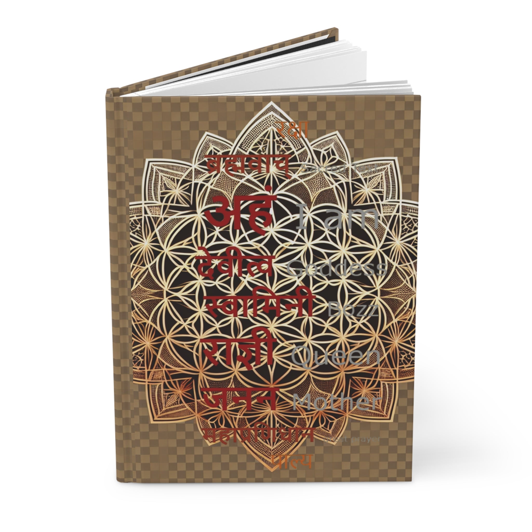Artistic Hardcover Journal with Mandala Design, Inspirational Notebook, Gift for Writers, Motivational Diary, Meditation Journal, [...]