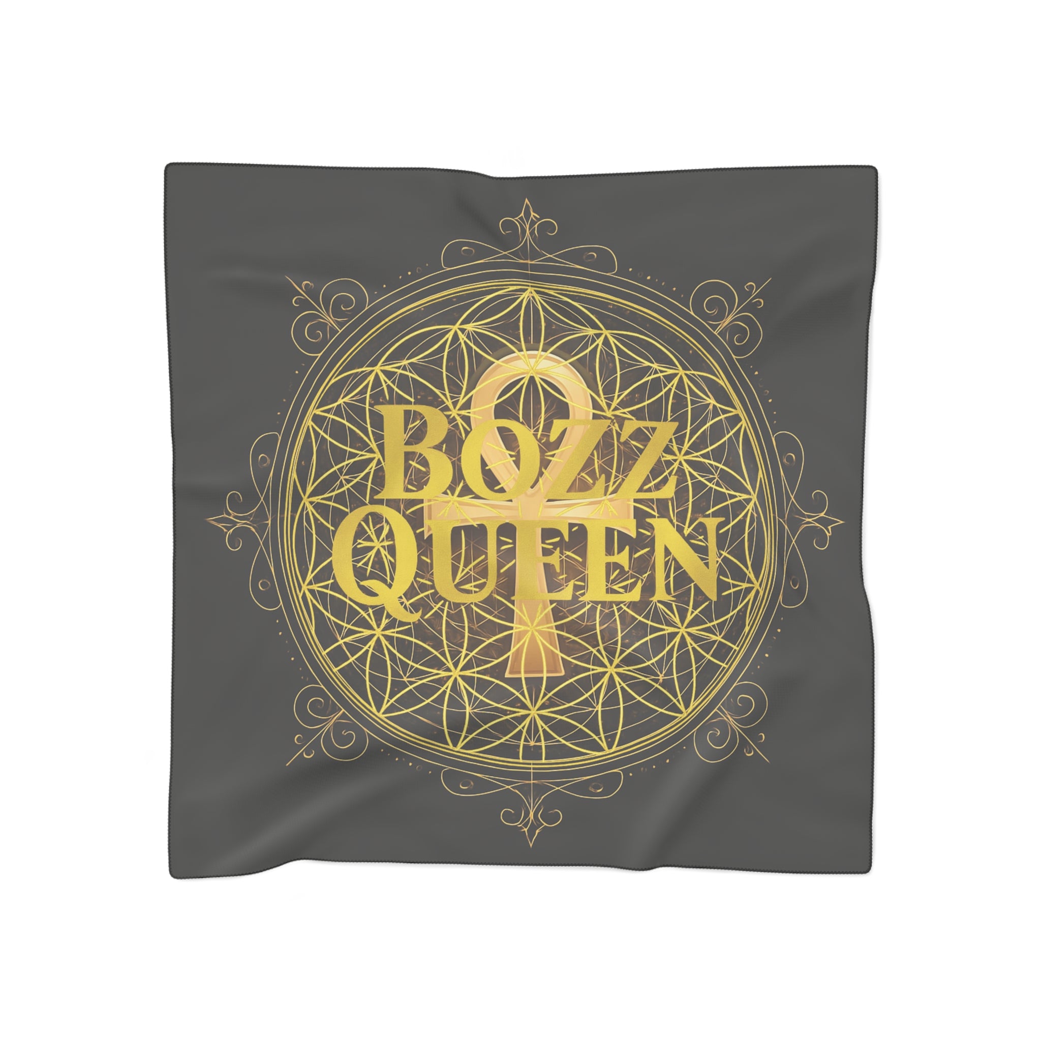 Bozz Queen Poly Scarf - Elegant Fashion Accessory for Spiritual Queens