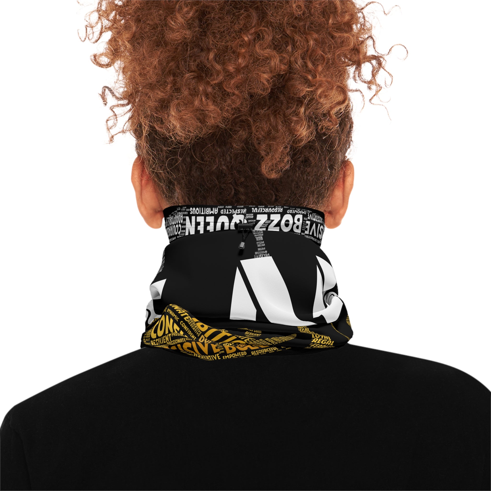 I AM Series Empowering Neck Gaiter - Winter Confidence Wear & Mindset Motivation