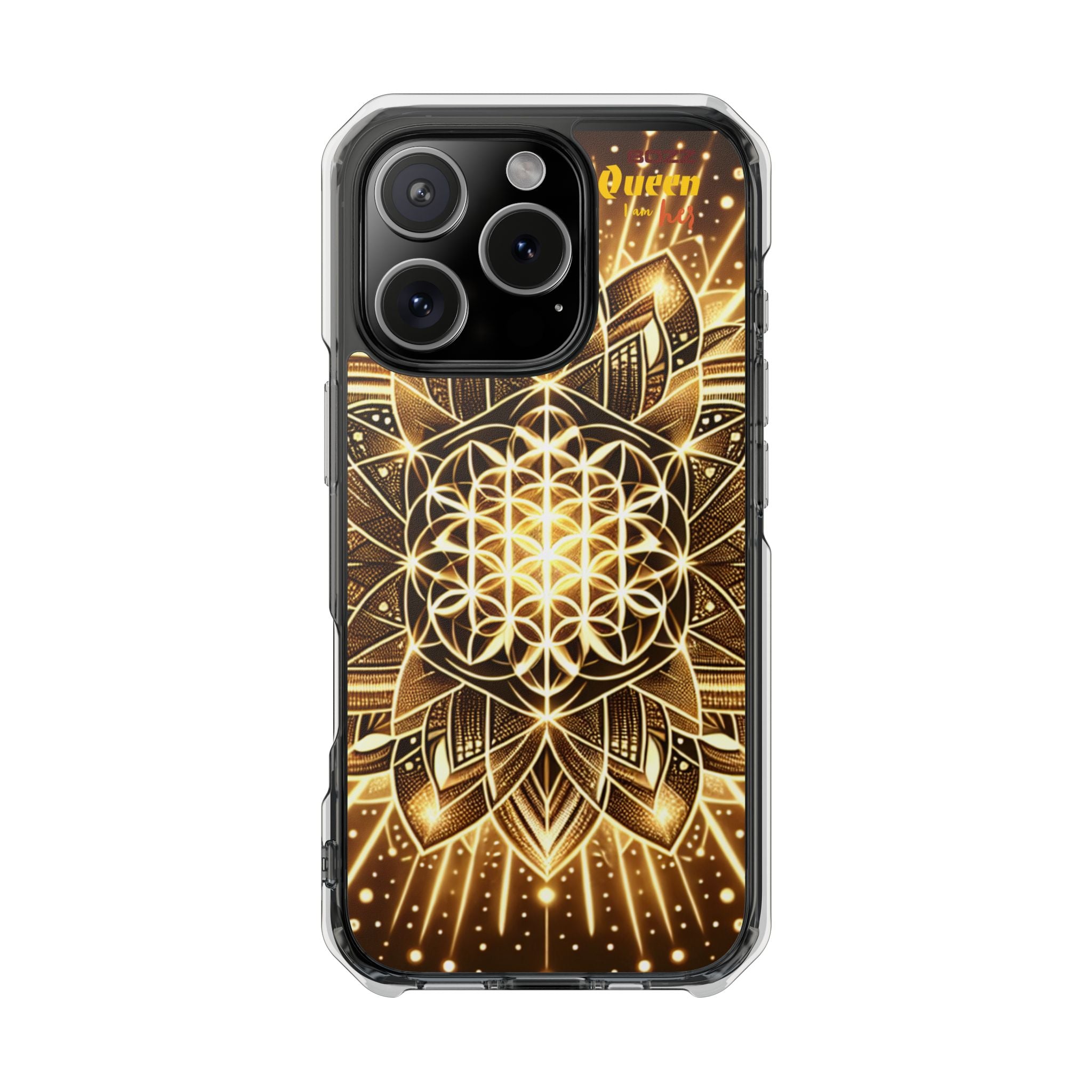 Magnetic Clear Impact Cases with Mandala Design | Unique Phone Protection, Gifts for Nature Lovers, Stylish Accessories, Phone Cases, [...]