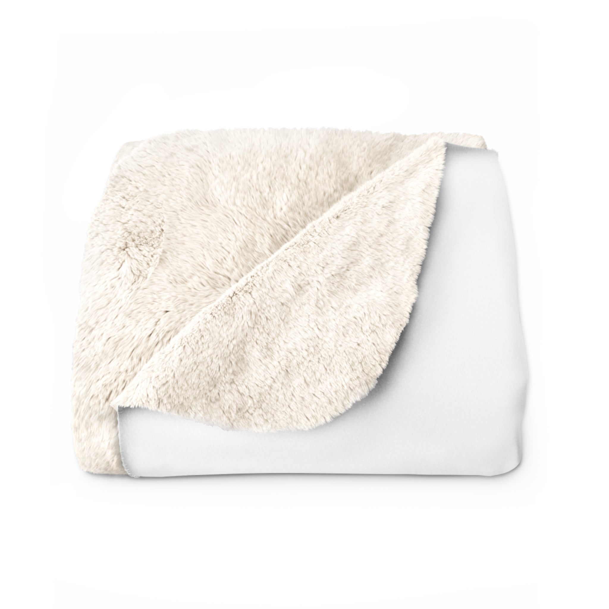 Root Chakra Red Sherpa Blanket with Golden Rose - Grounding & Security