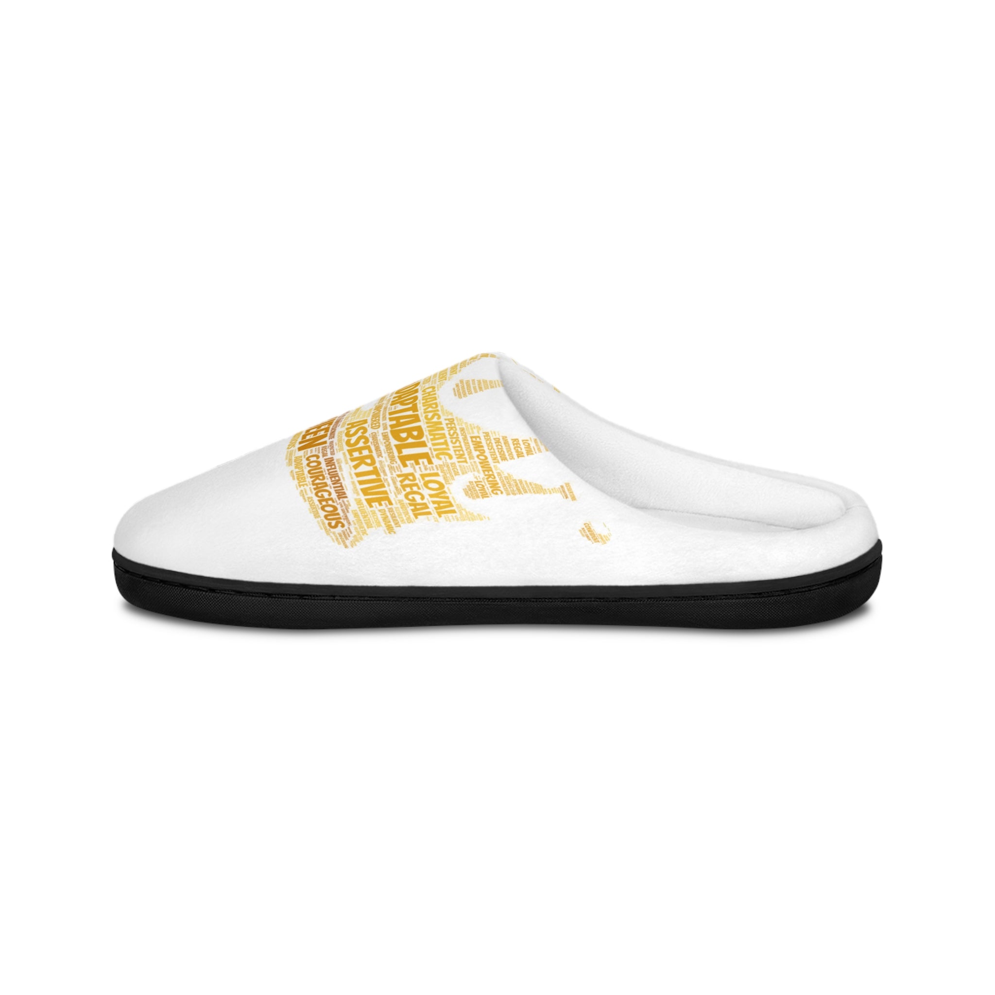 Bozz Queen Women's Indoor Slippers - Soft Flannel Comfort House Shoes with Anti-Skid Sole