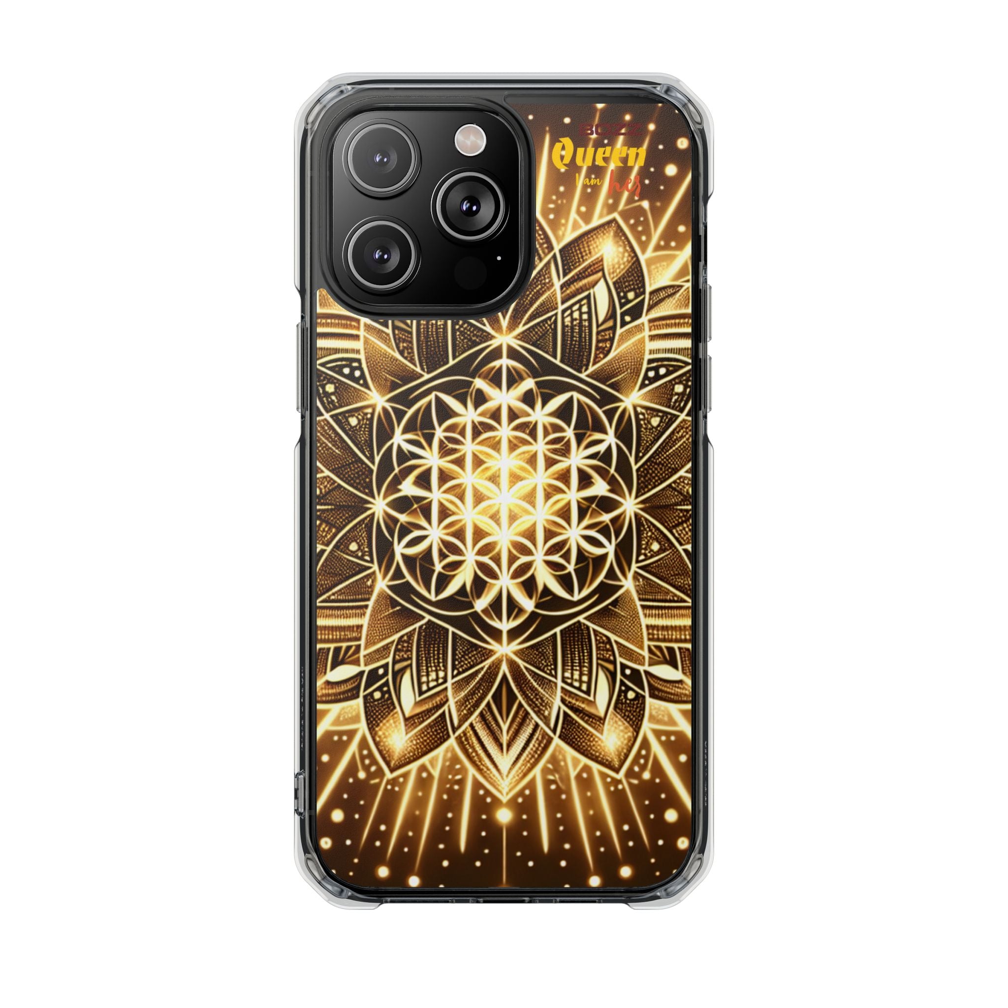 Magnetic Clear Impact Cases with Mandala Design | Unique Phone Protection, Gifts for Nature Lovers, Stylish Accessories, Phone Cases, [...]