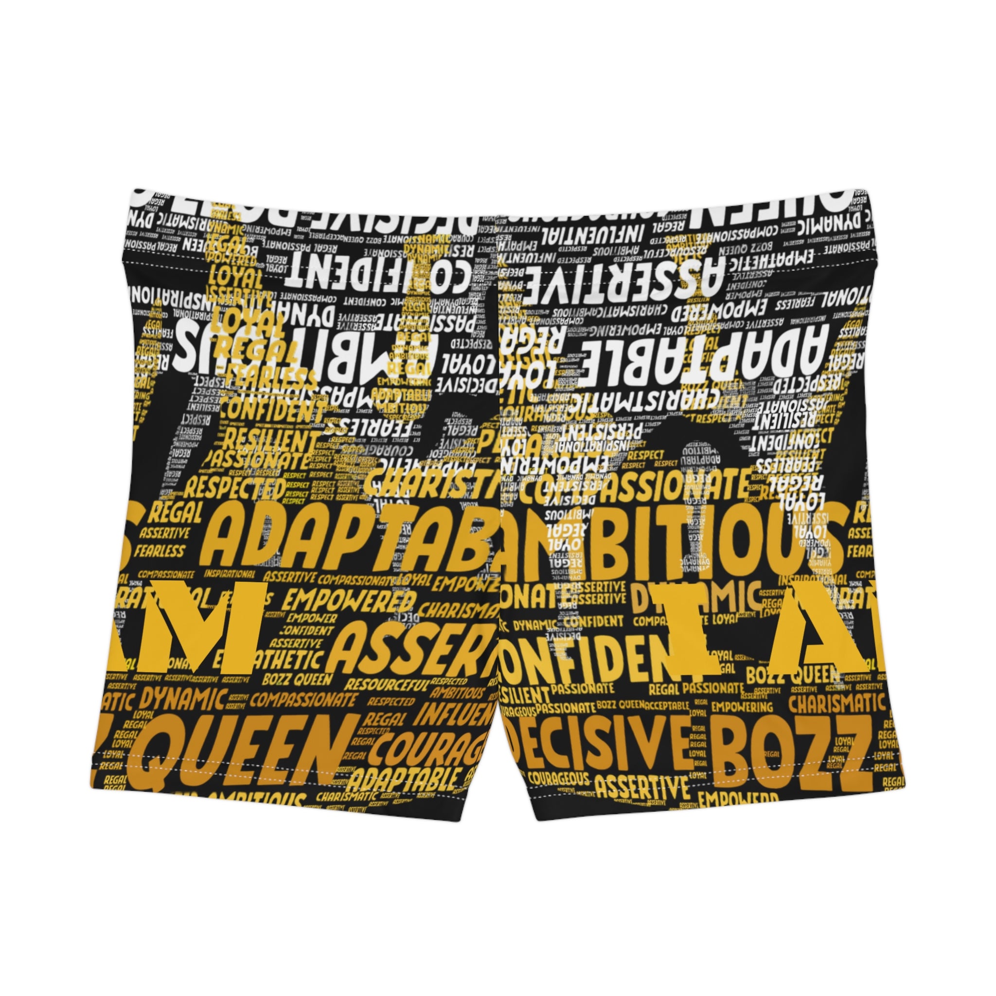 Empowering Women's Shorts - Motivational Quotes, Activewear, Fitness Gear, Summer Vibes, Gifts for Her