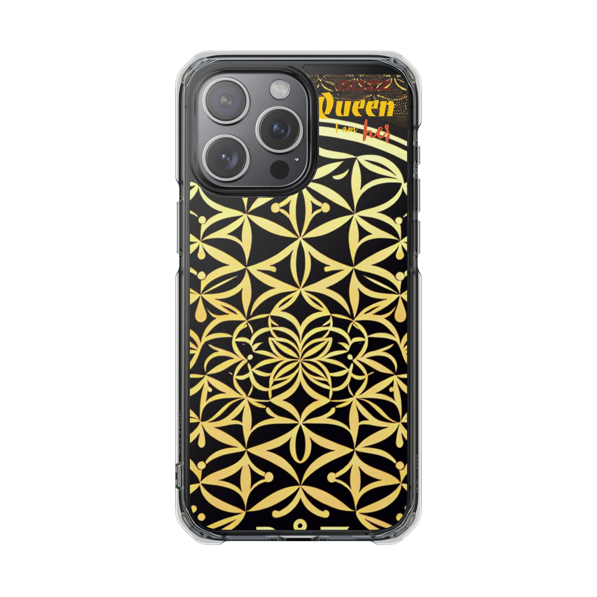 Elegant Floral iPhone Case, Stylish Mobile Cover, Gift for Her, Clear Impact Case, Personalized Phone Accessory, Trendy Tech Style