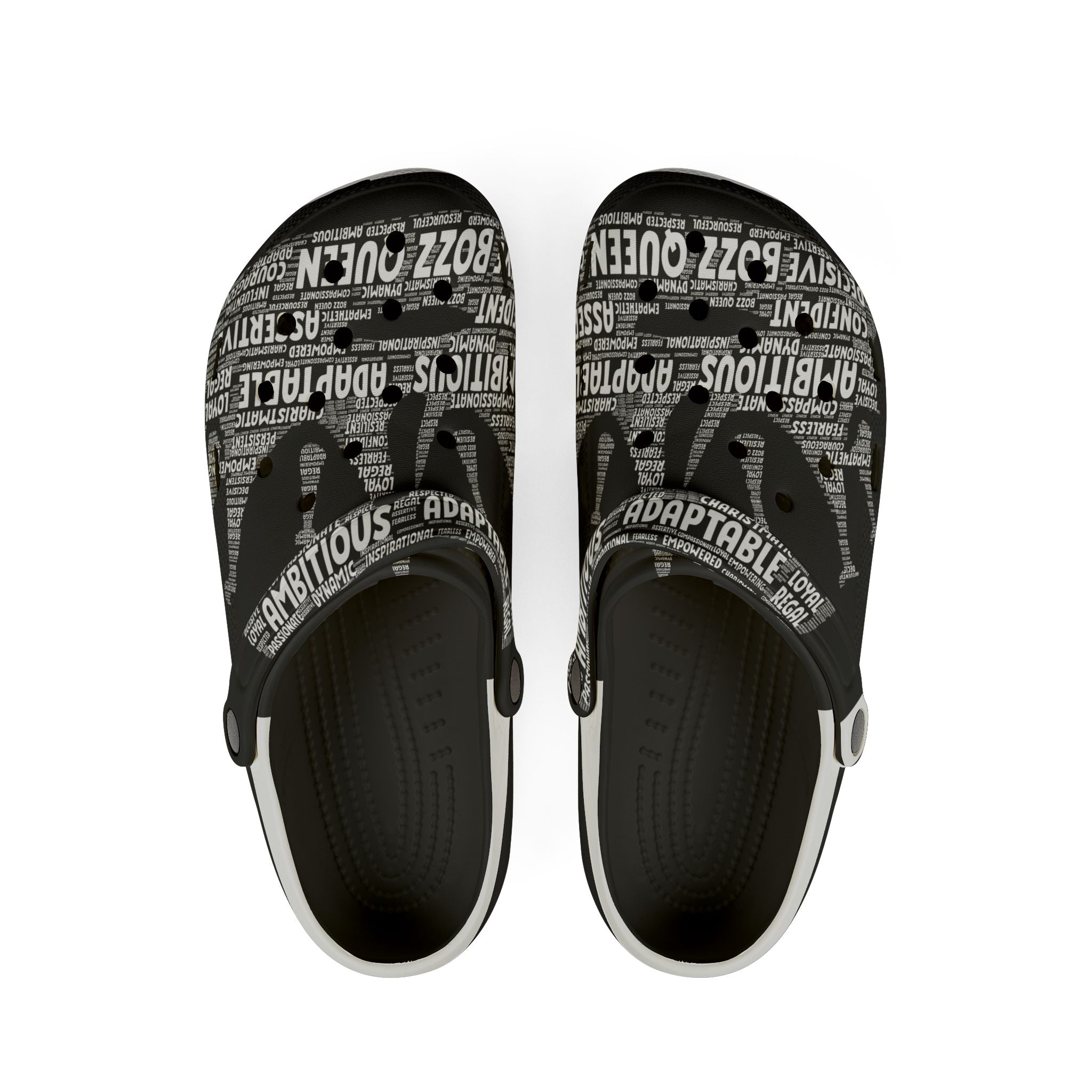 Adaptable BOZZ QUEEN Foam Shoes - Lightweight Slip-On Clogs for Ambitious Souls