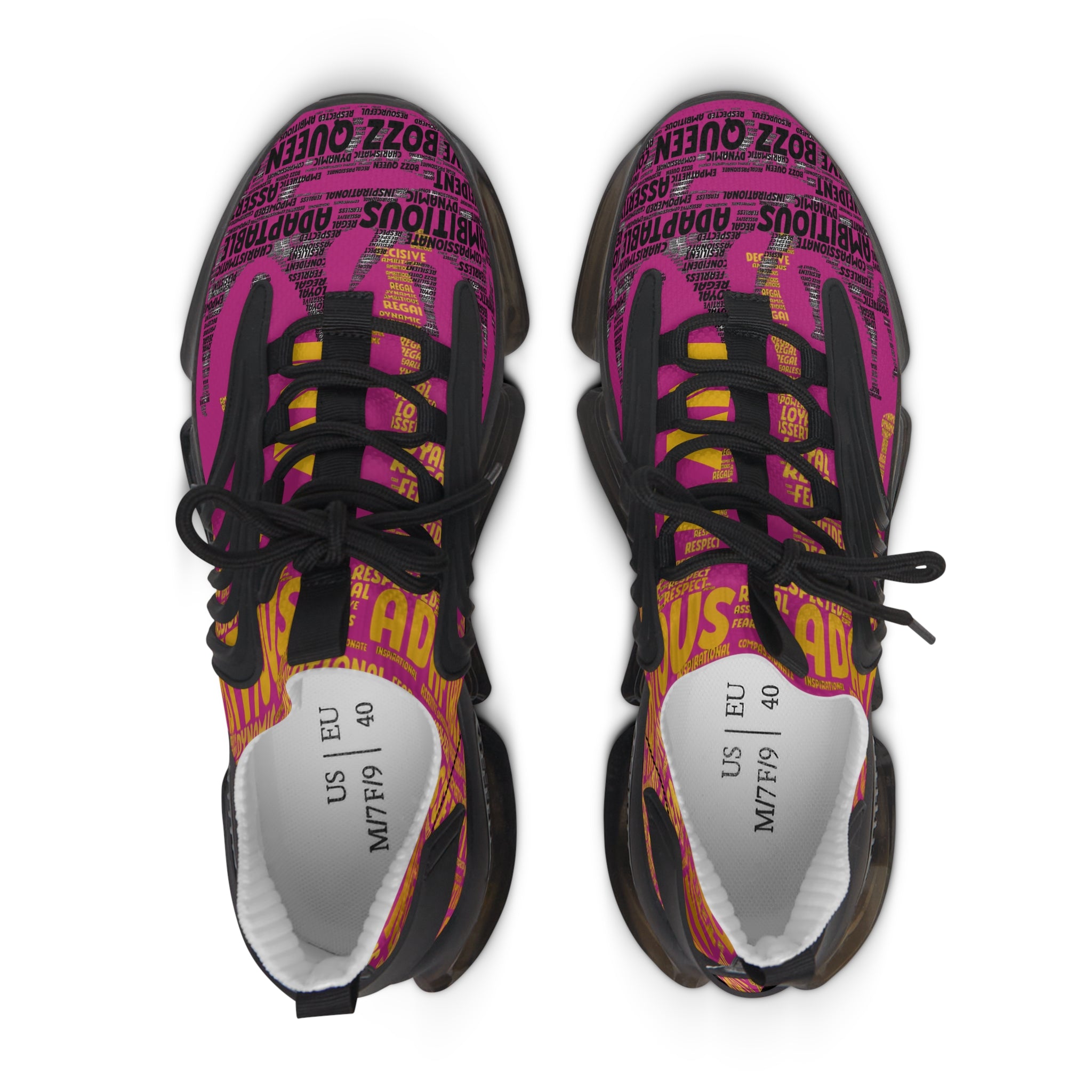 I AM Series Pink Women's Mesh Sneakers - Lightweight Athletic Shoes